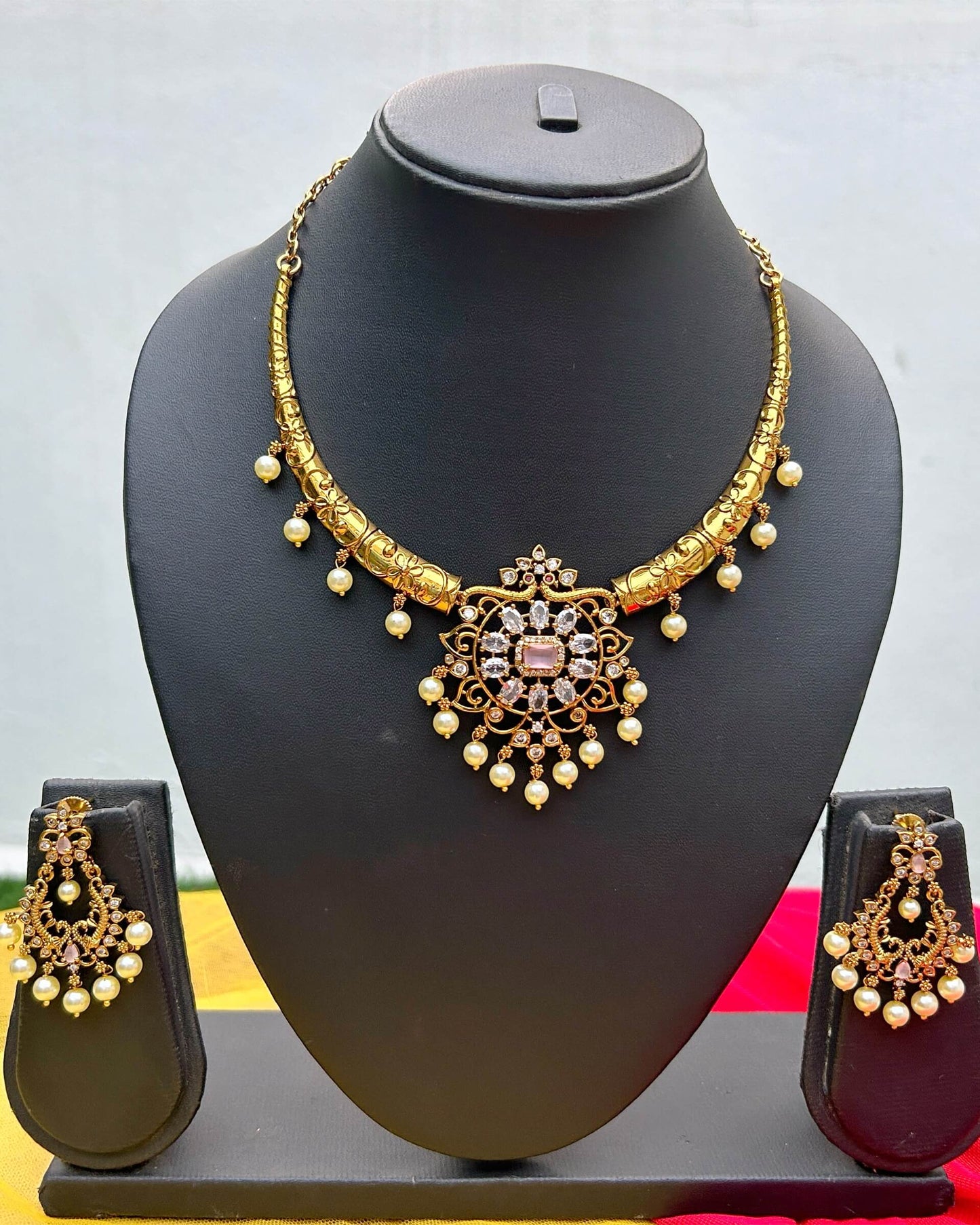 gold necklace set
