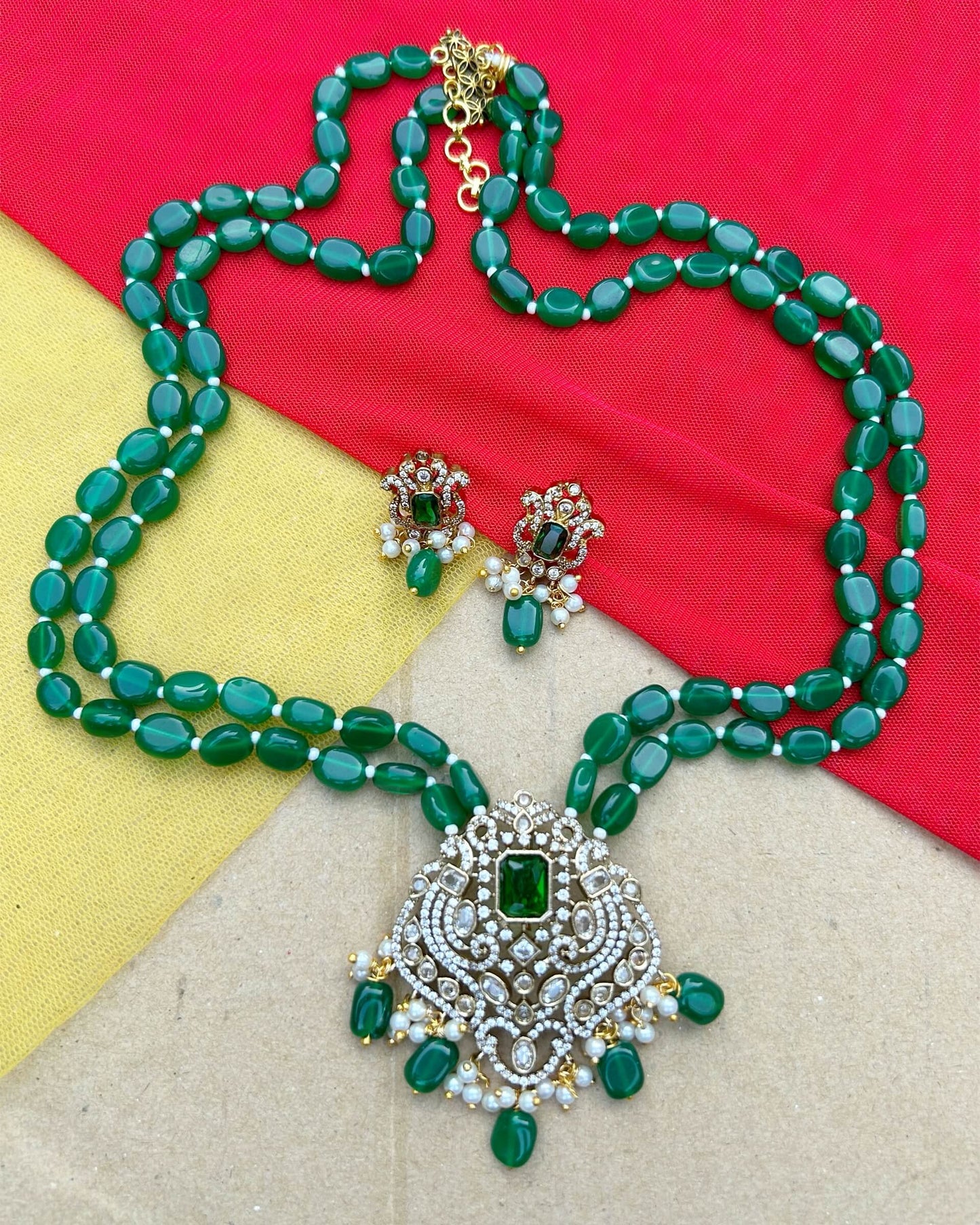 long pearl necklace