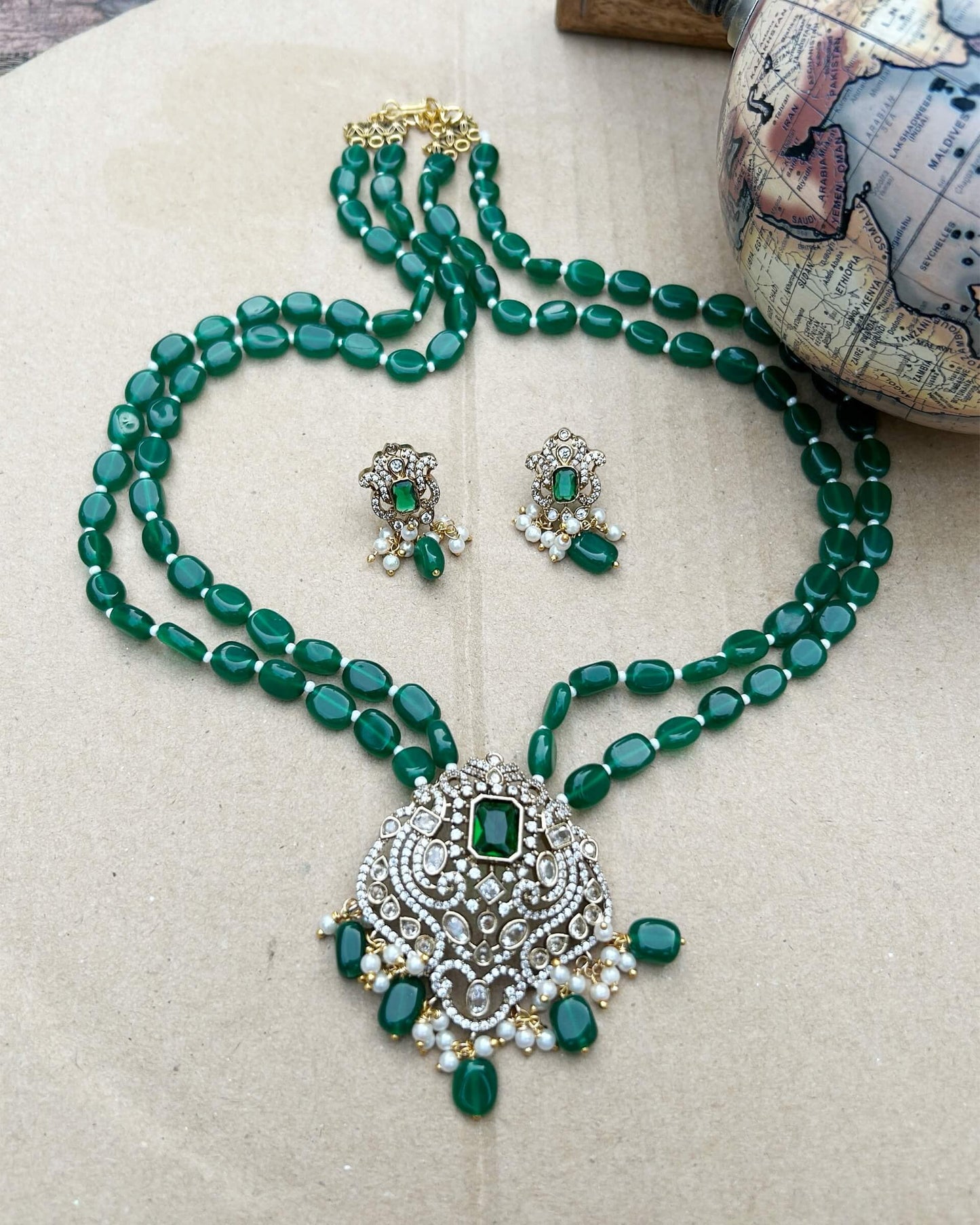 long pearl necklace