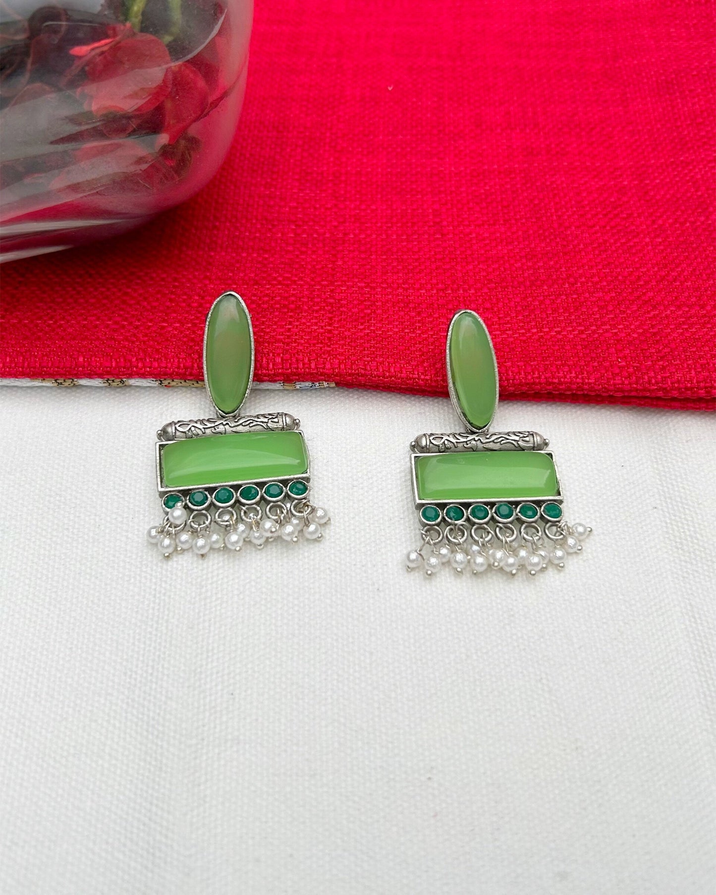 Devanshi Green Earring