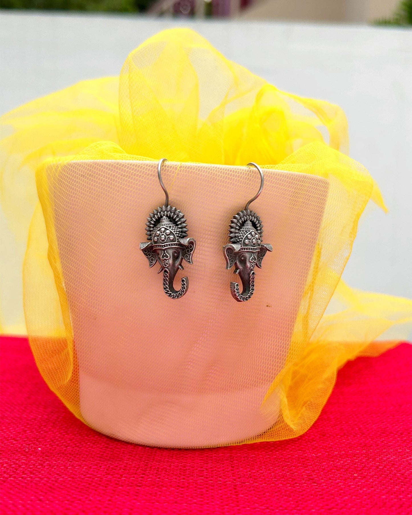 Ganesha Antique Polish Dangler