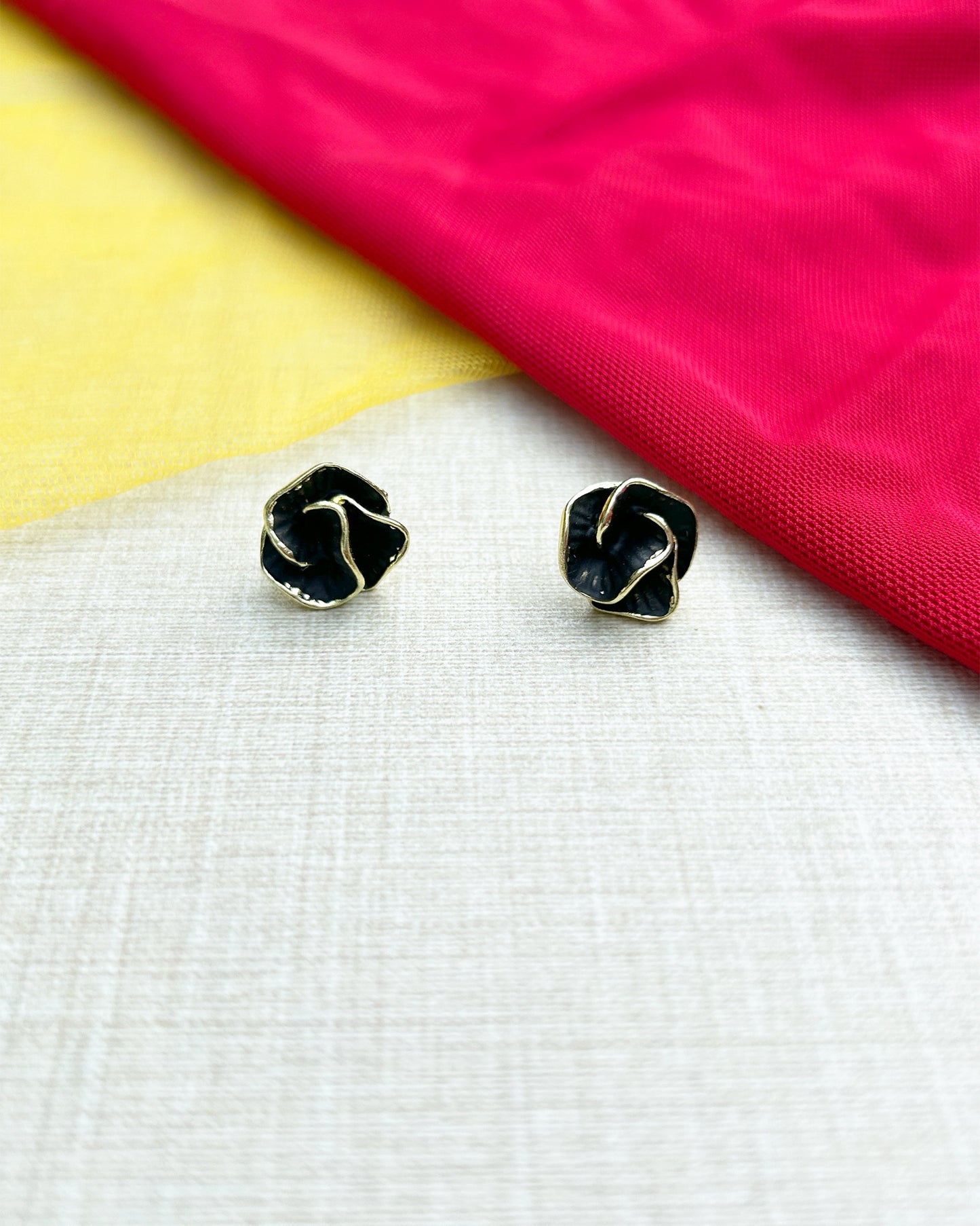 rose earrings