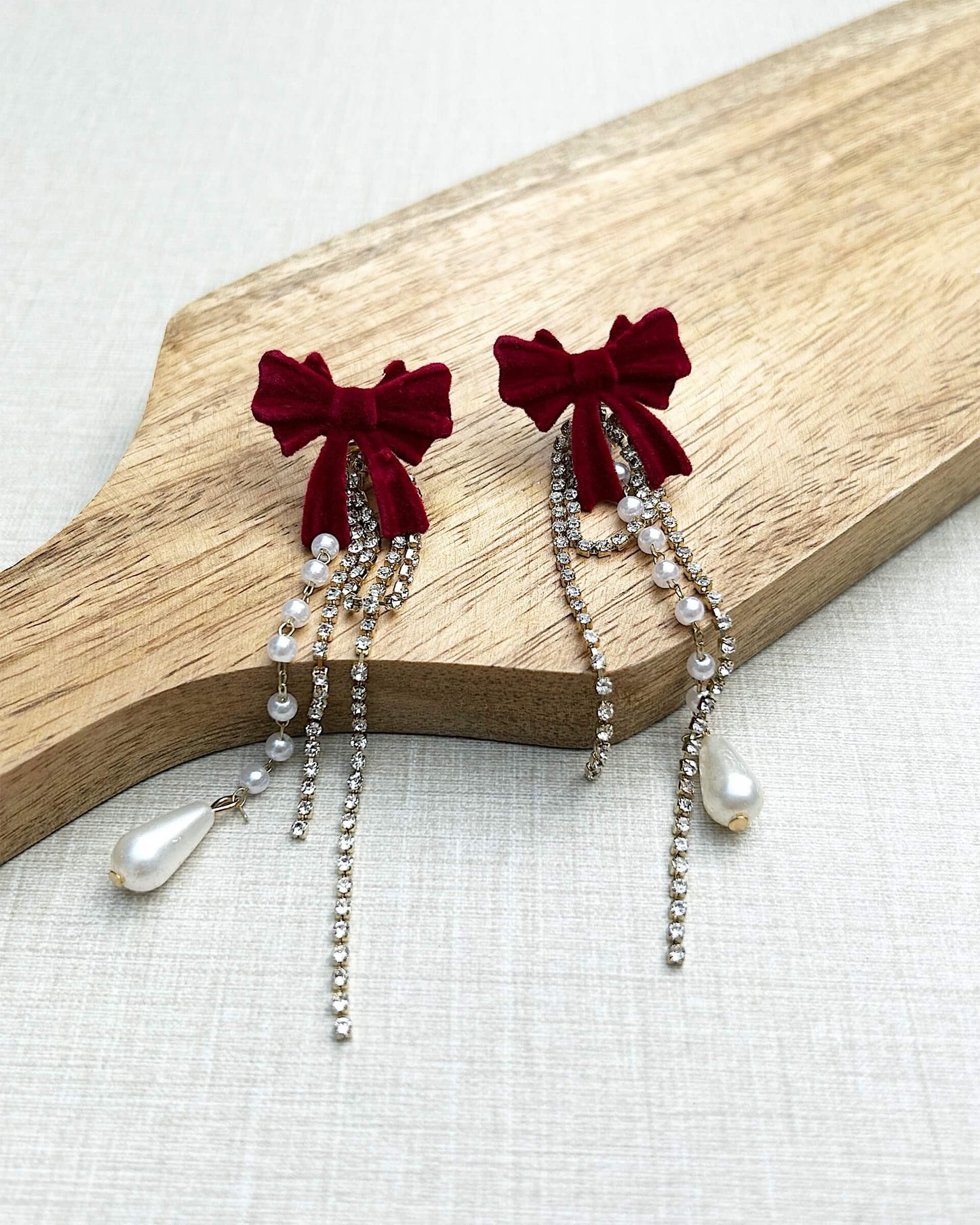 long chain earrings