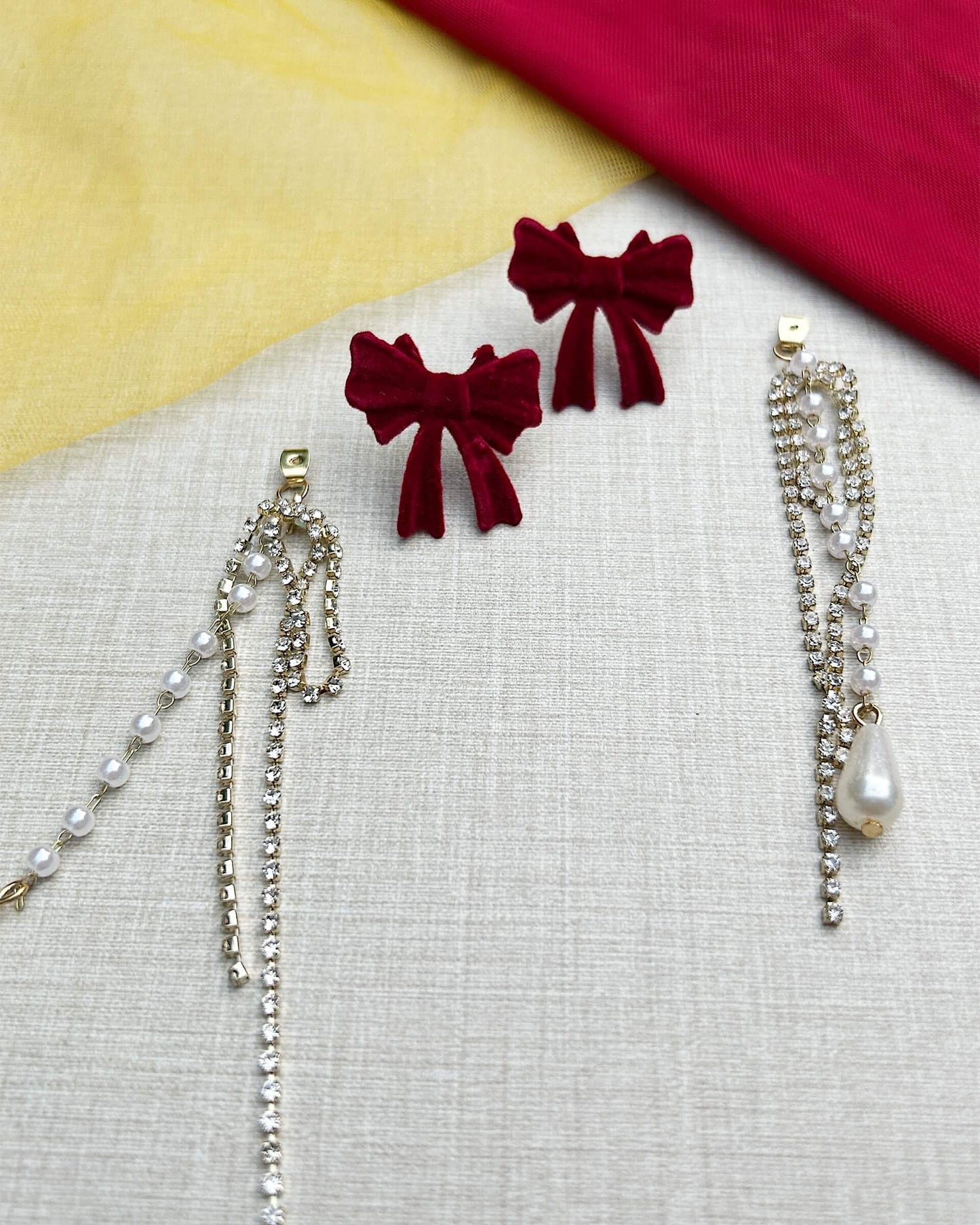long chain earrings