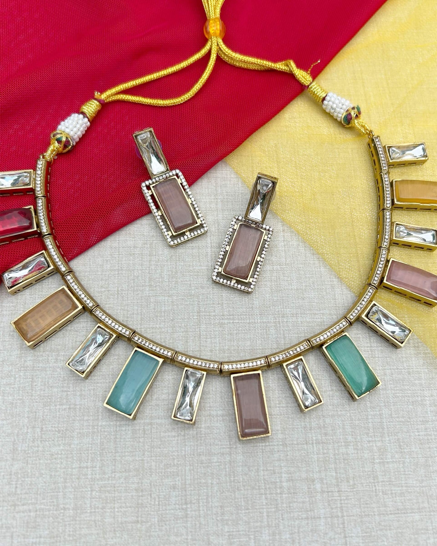 colorful necklace