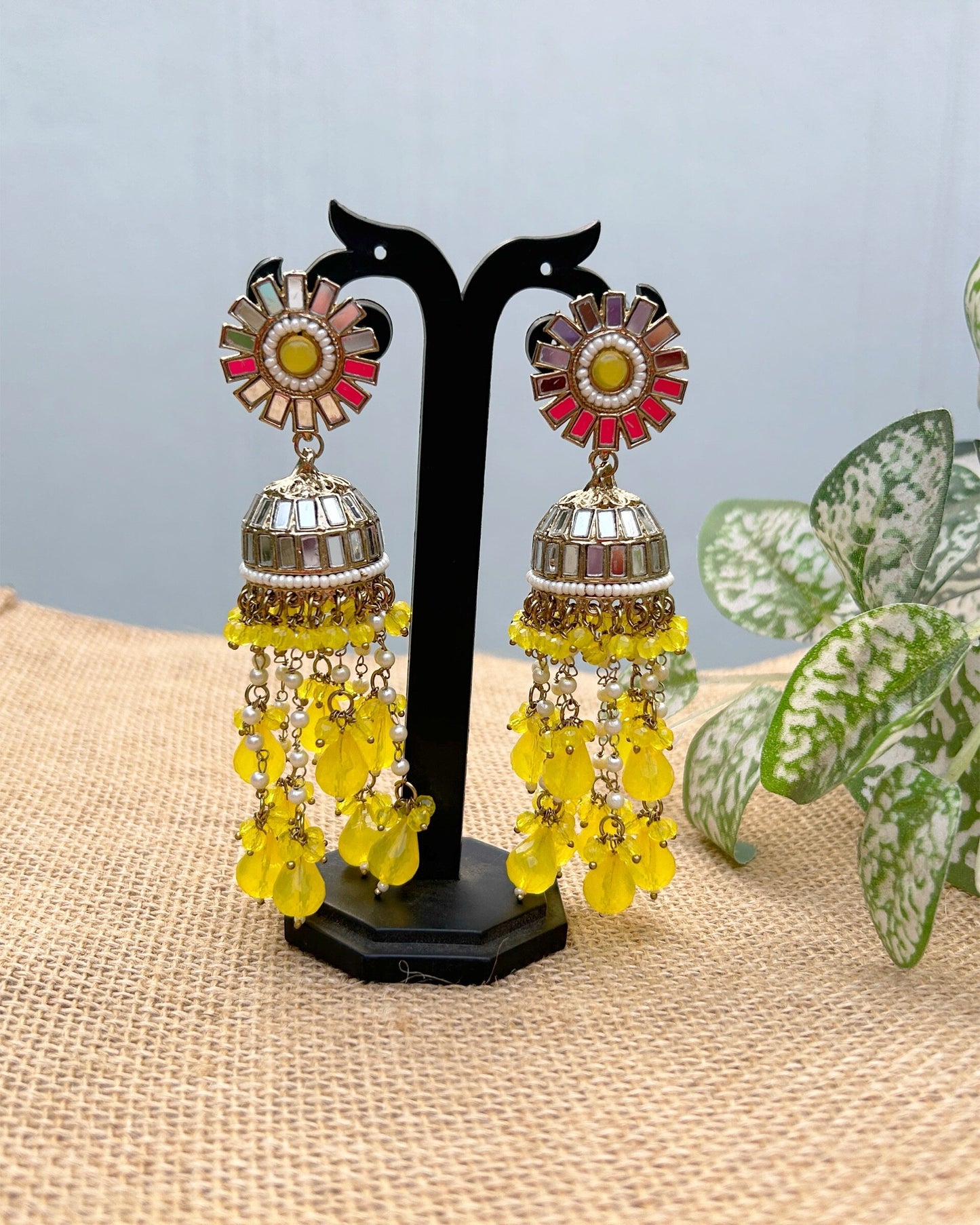 Long Jhumka Earrings