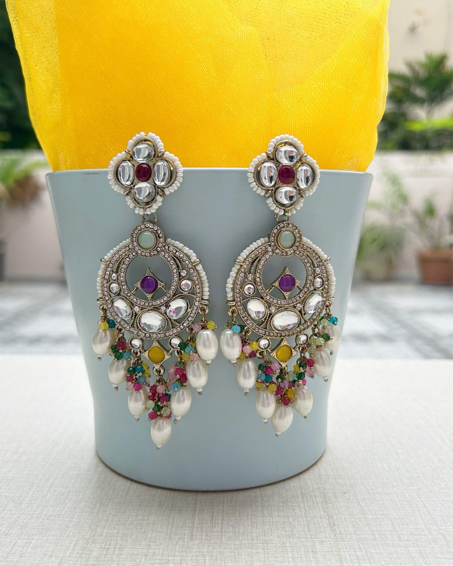 Multi Color Earrings
