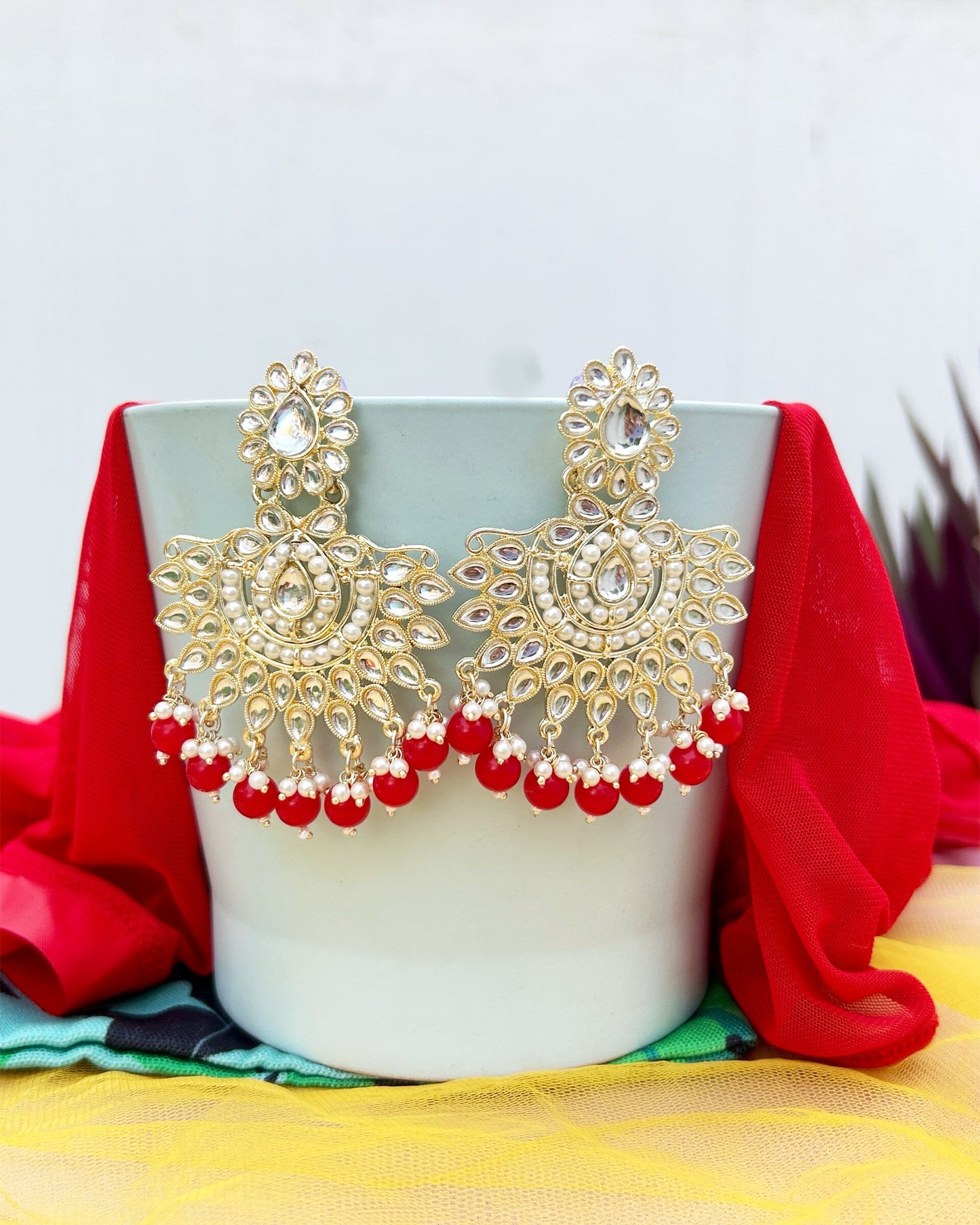 kundan earrings online
