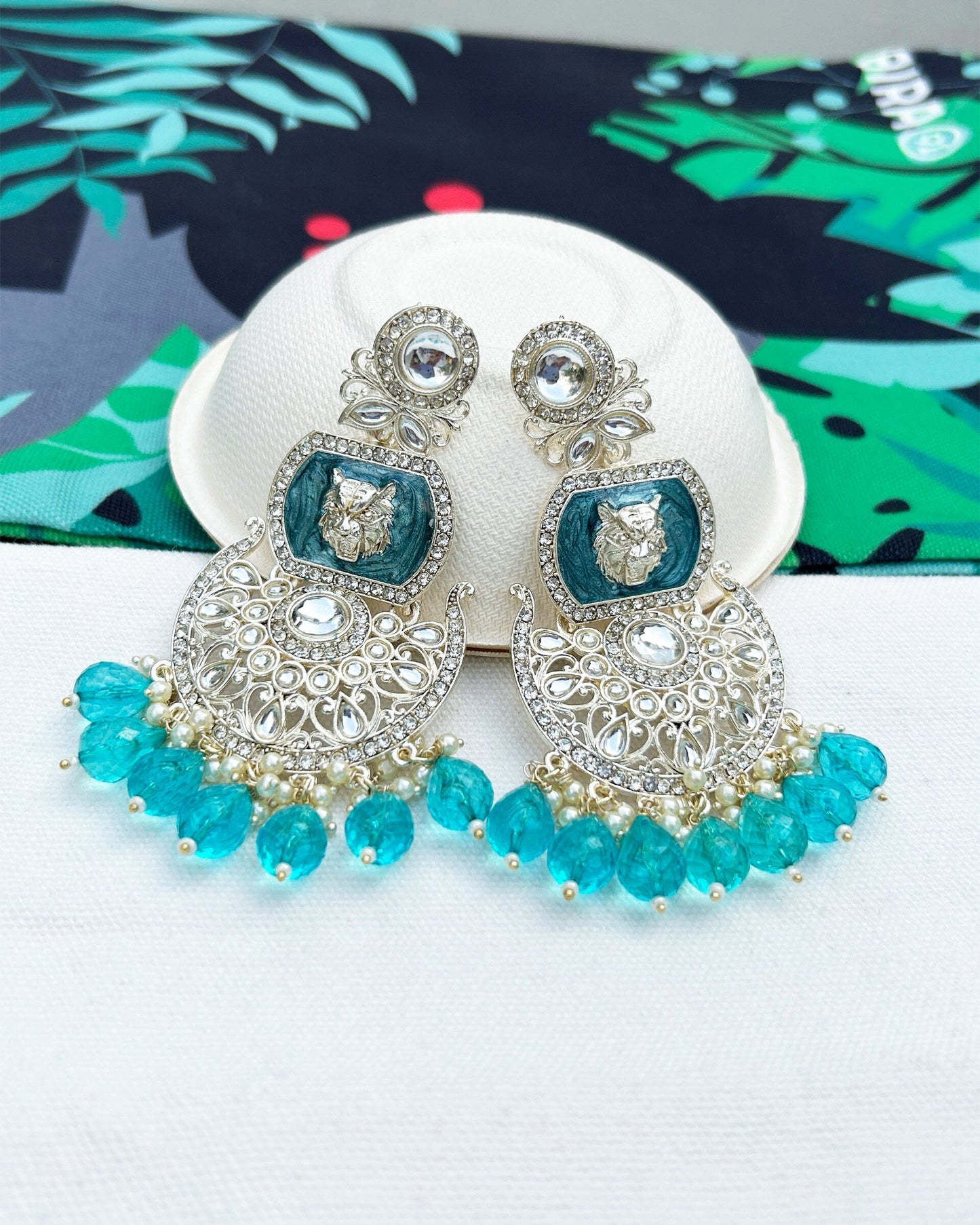 Kundan Earrings Tops