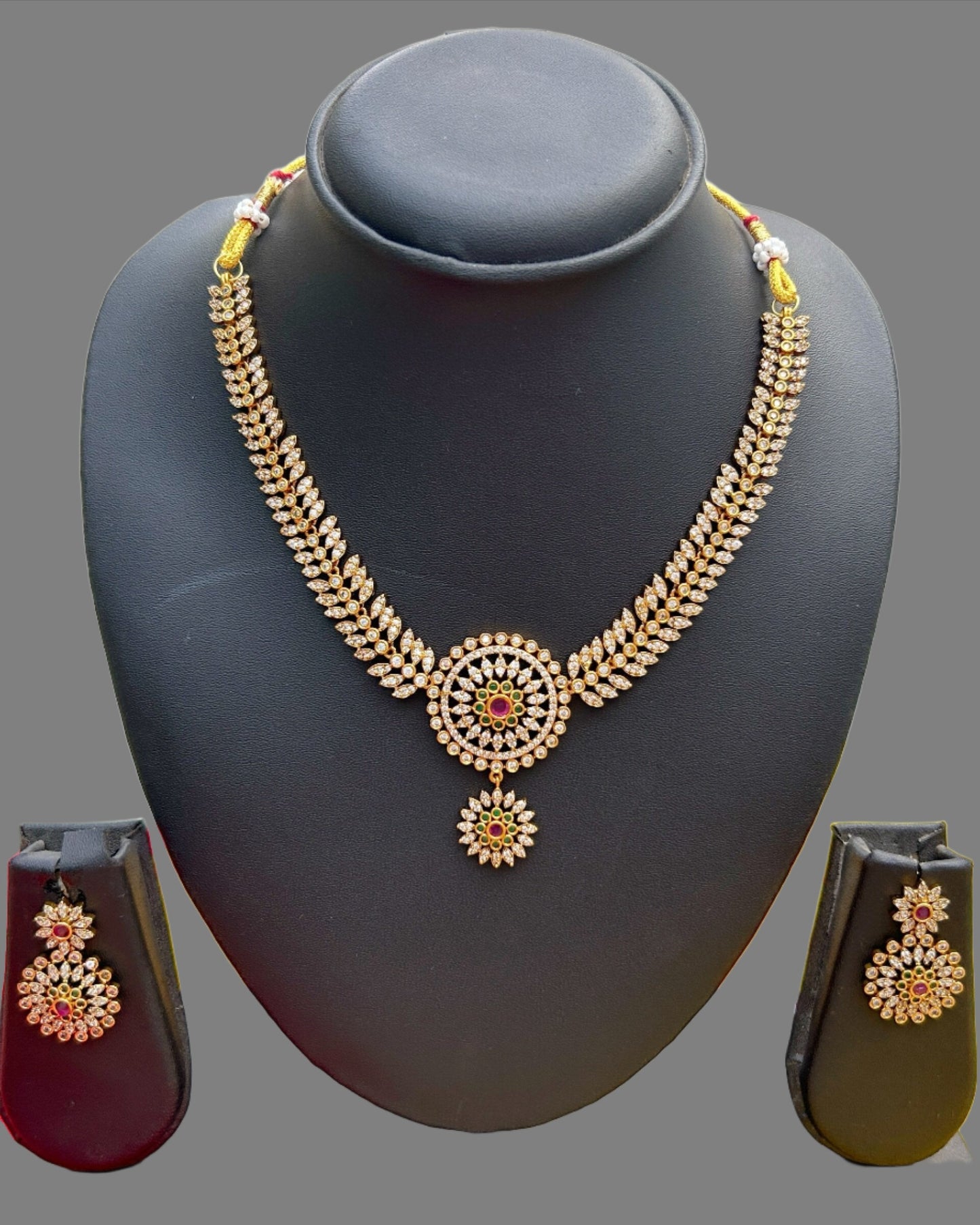 necklace and earring set