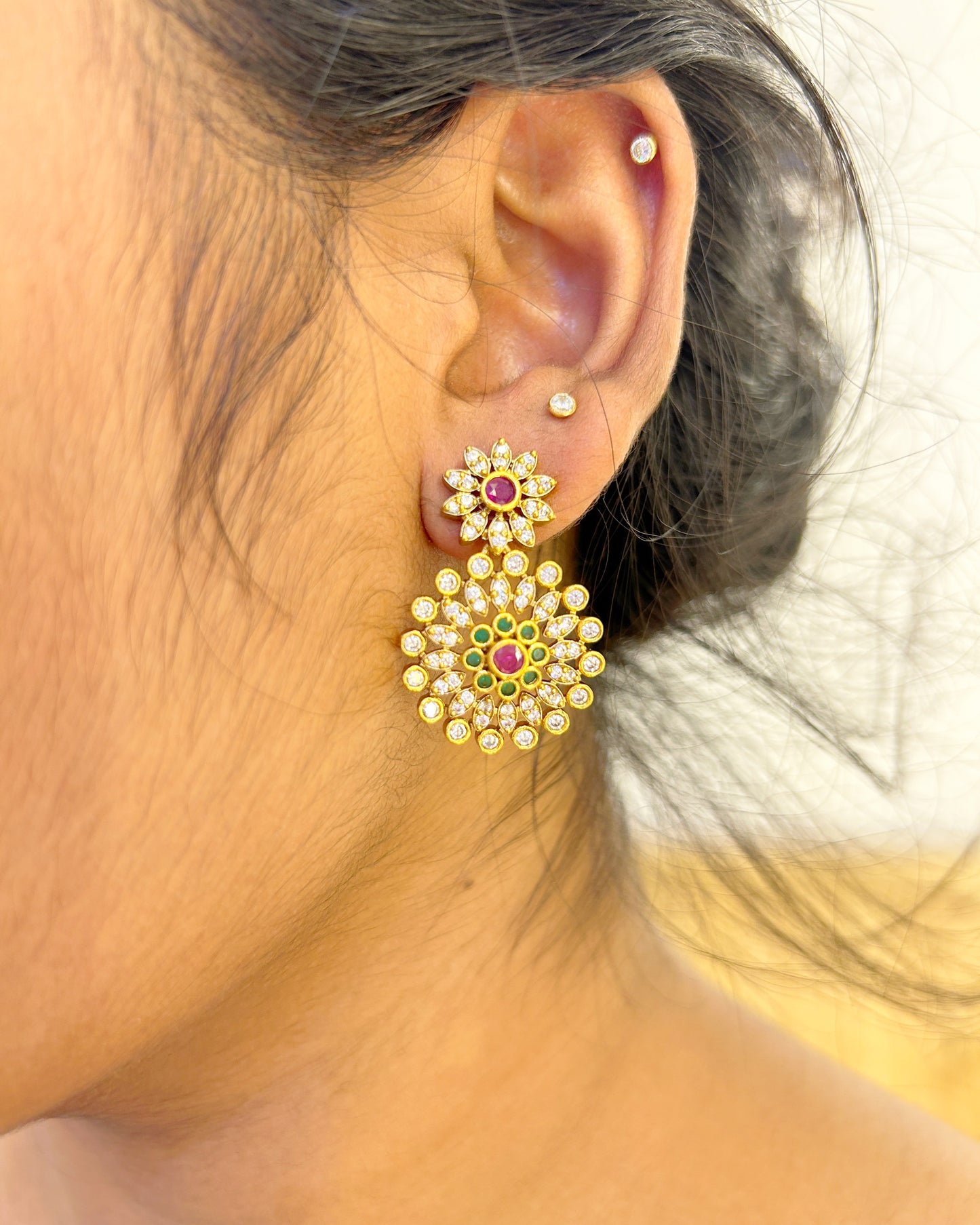 necklace and earring set