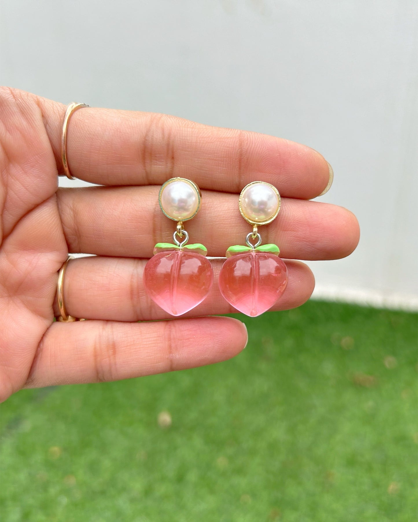 Quirky Pink Earring