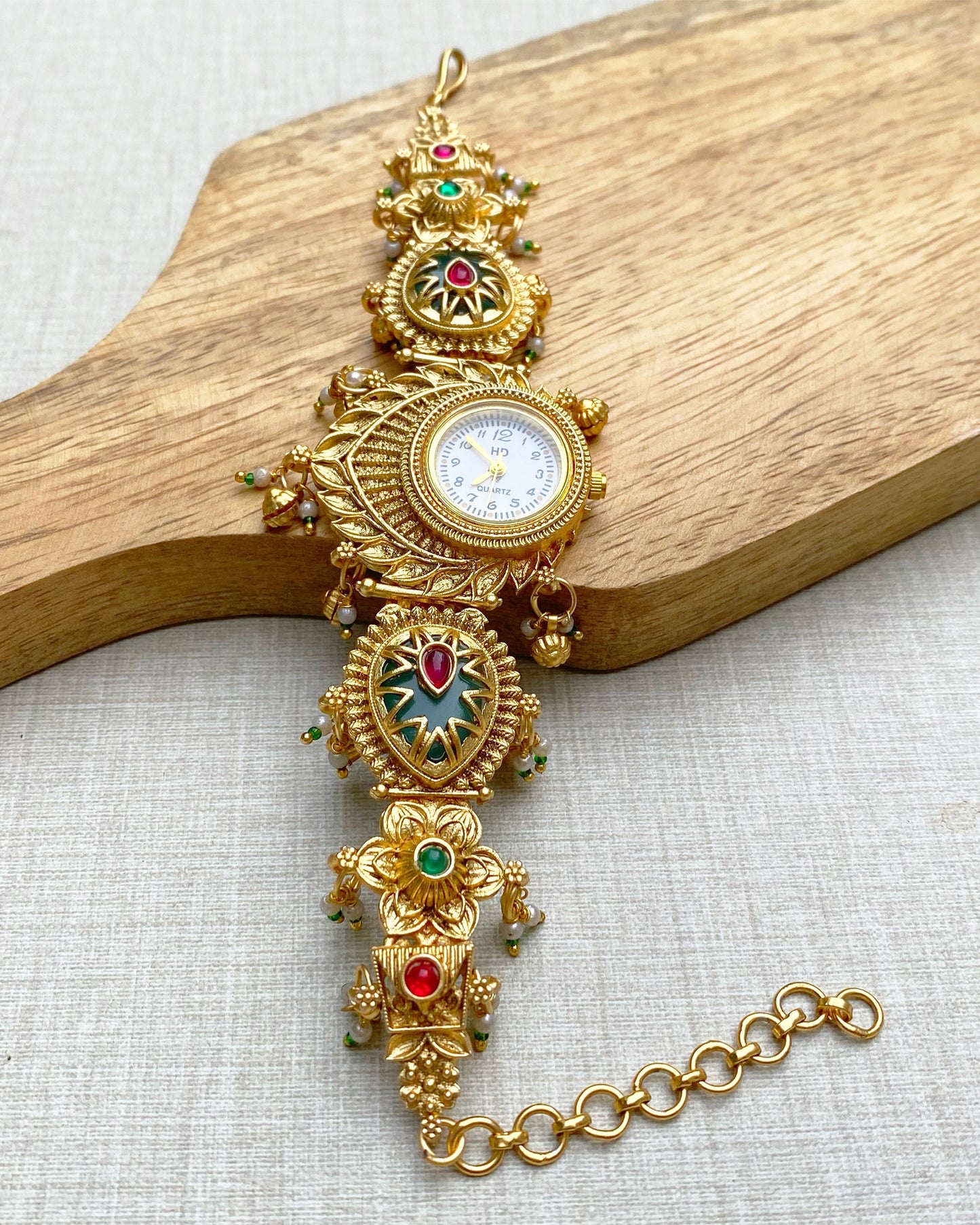Antique Gold Imperial Crest Heritage Watch
