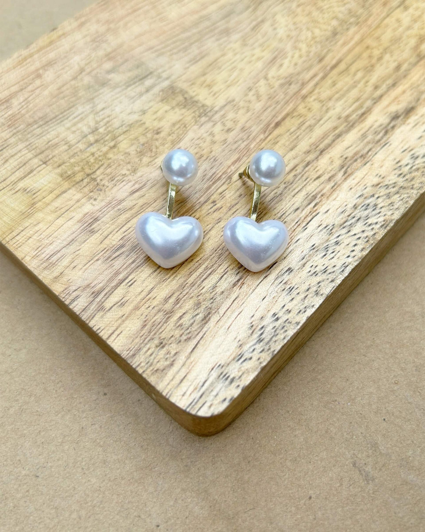 hanging pearl earrings