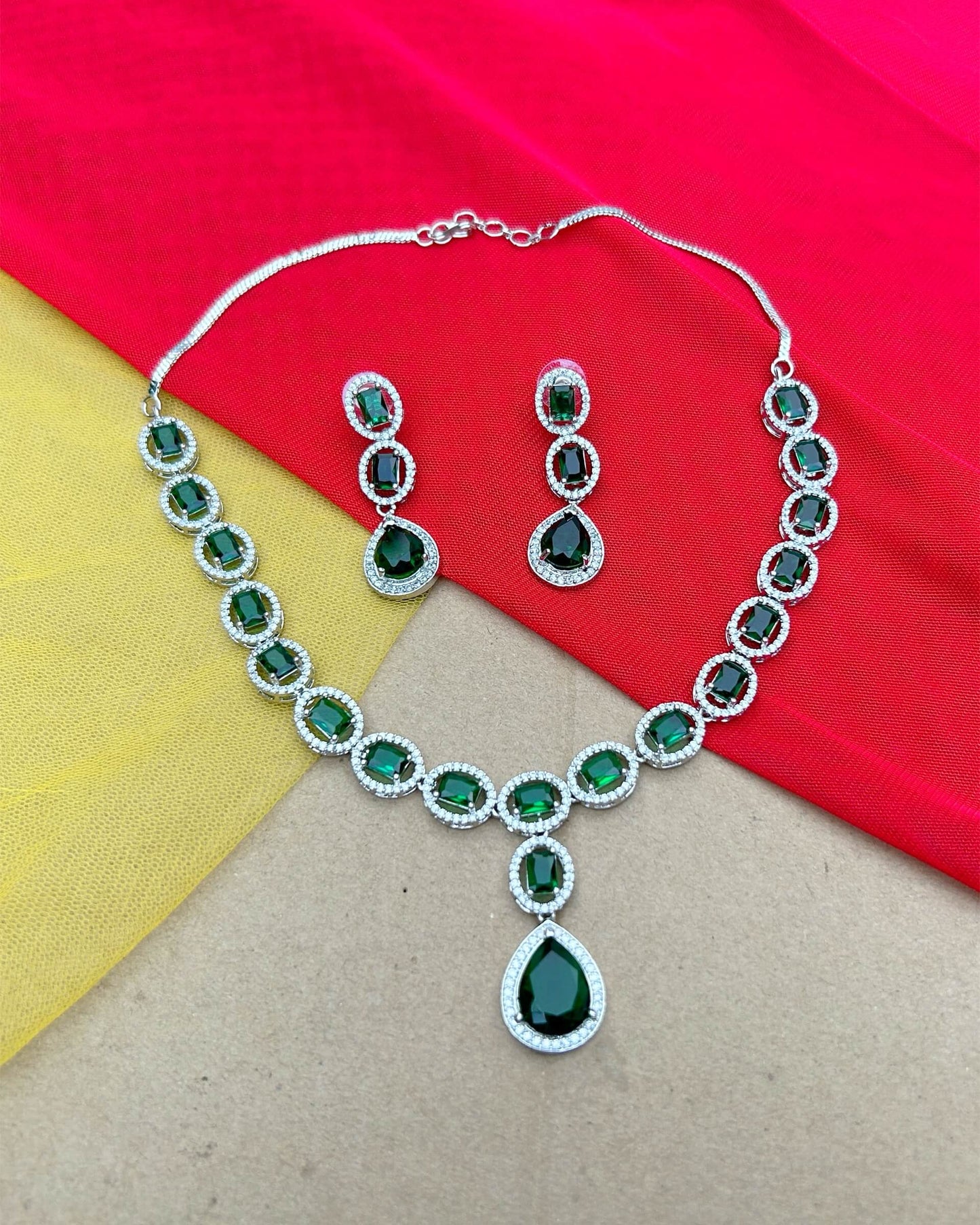 green necklace