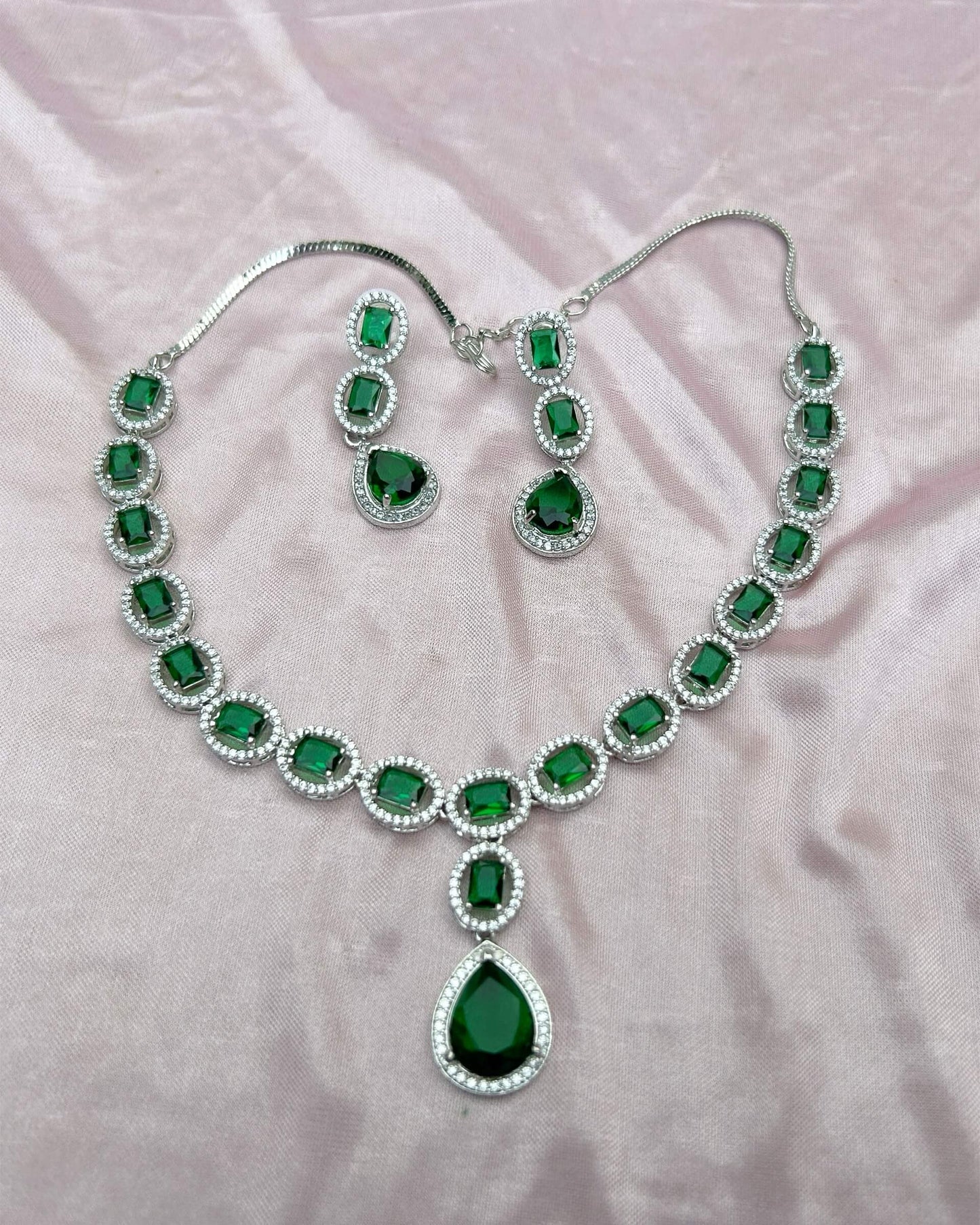 green necklace