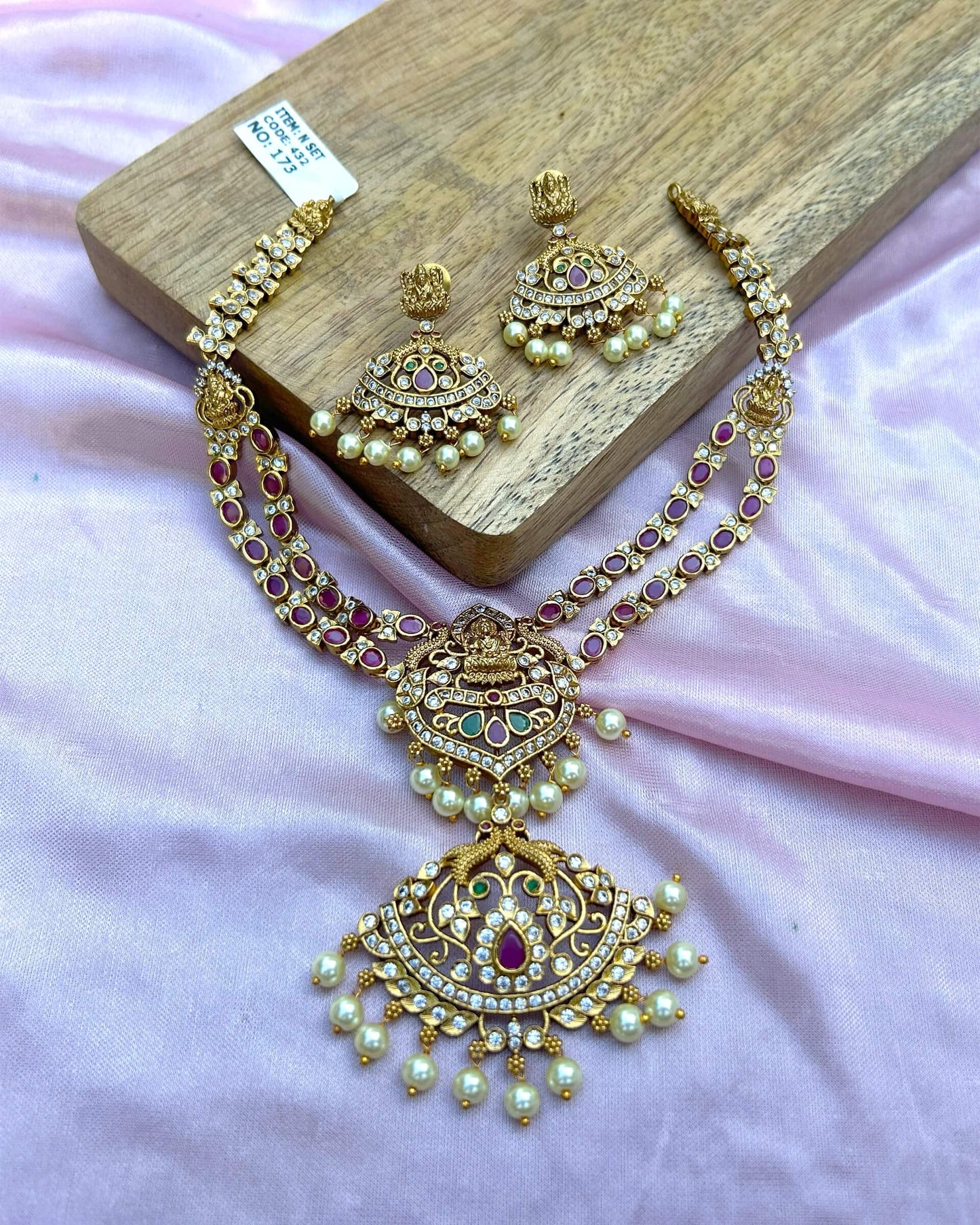 temple jewellery set