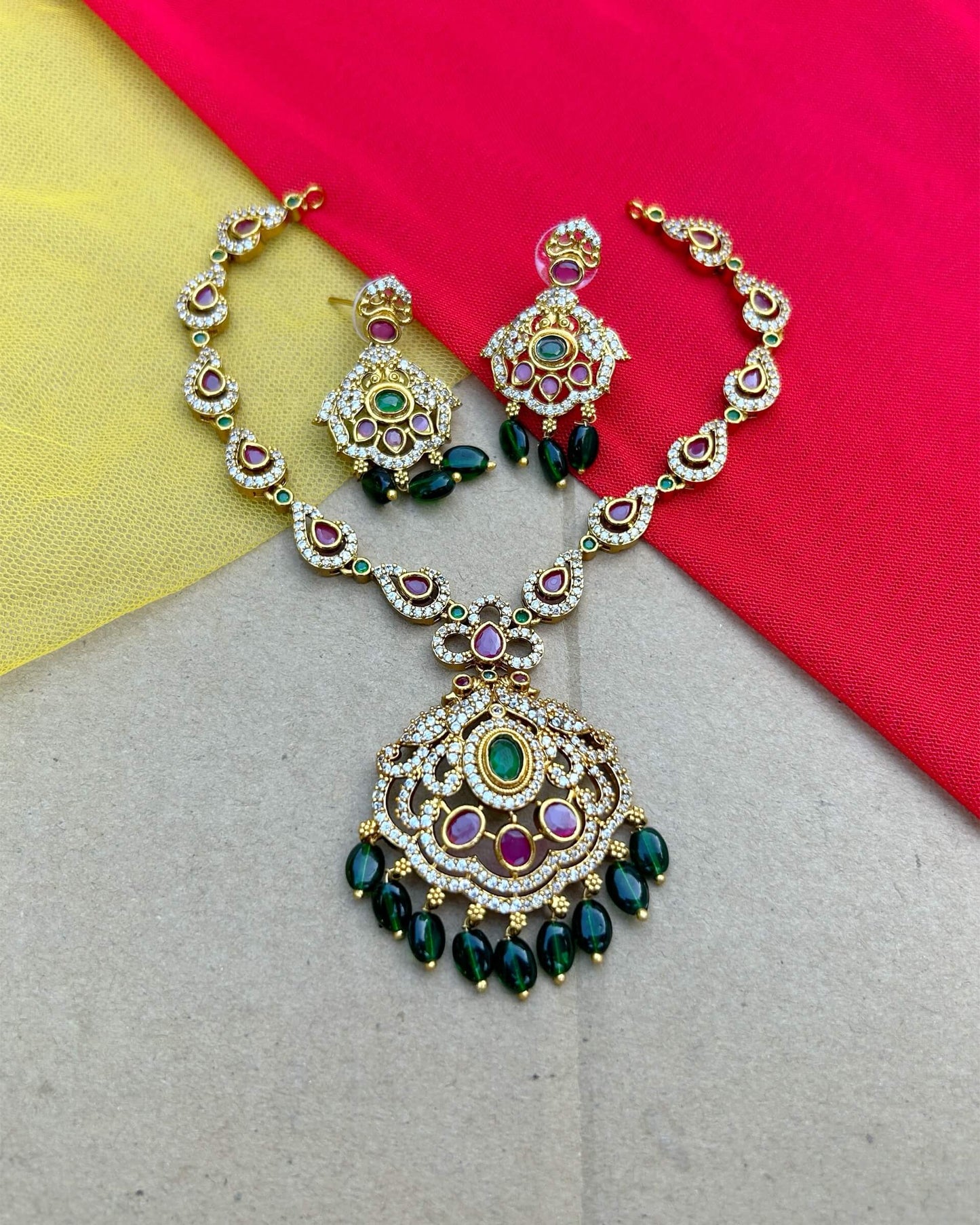 gold plated necklace