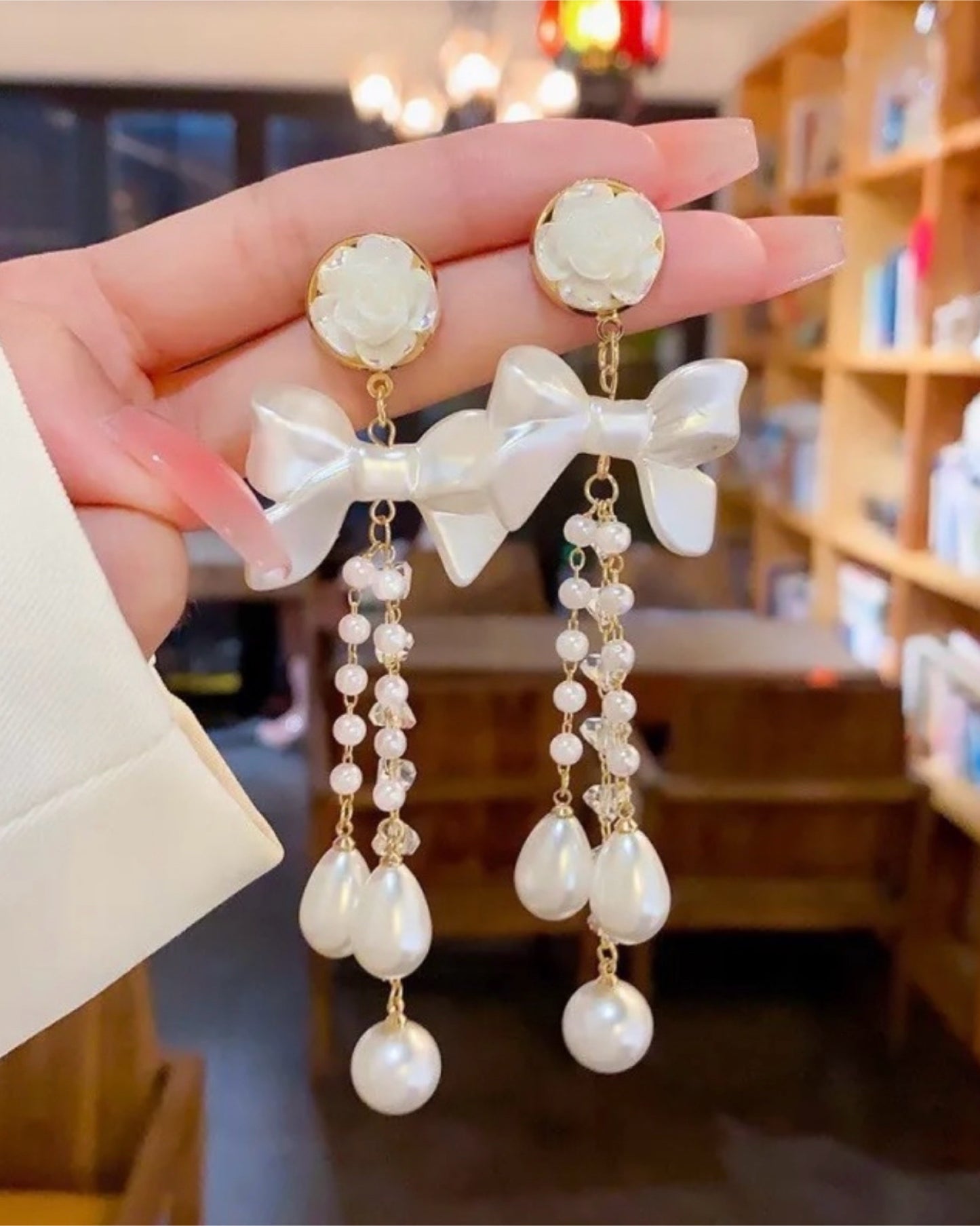long long earrings