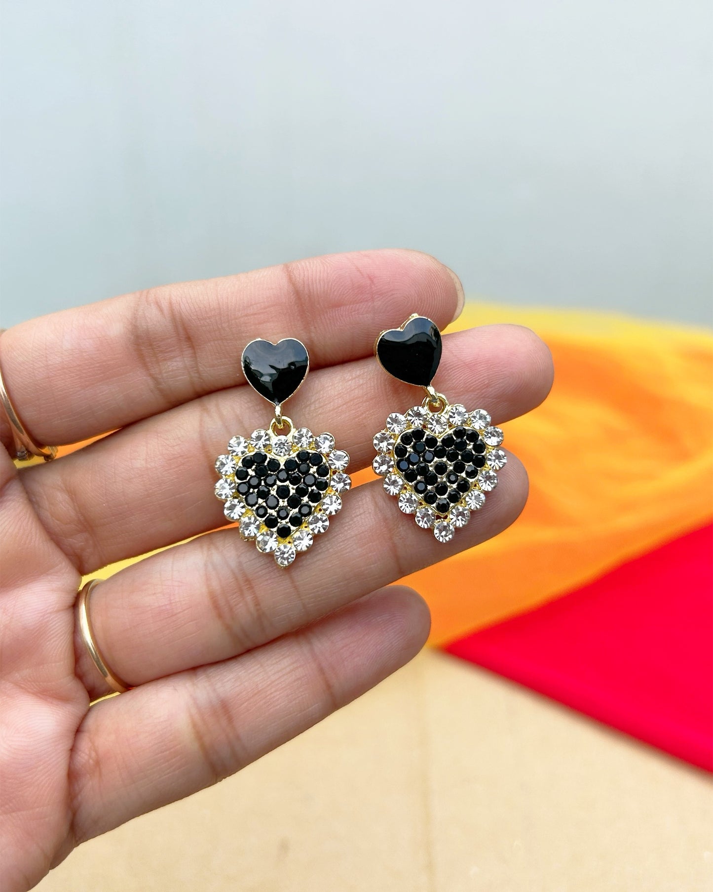 heart earring