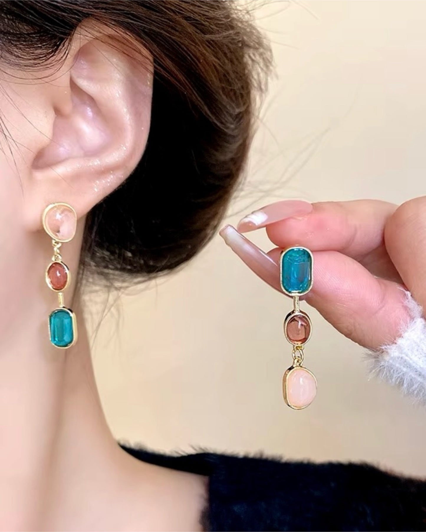 women's long earrings