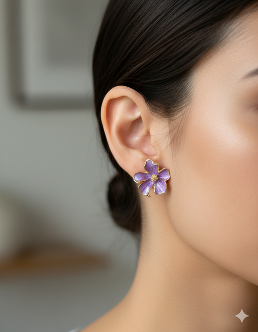 Flower Ear Stud