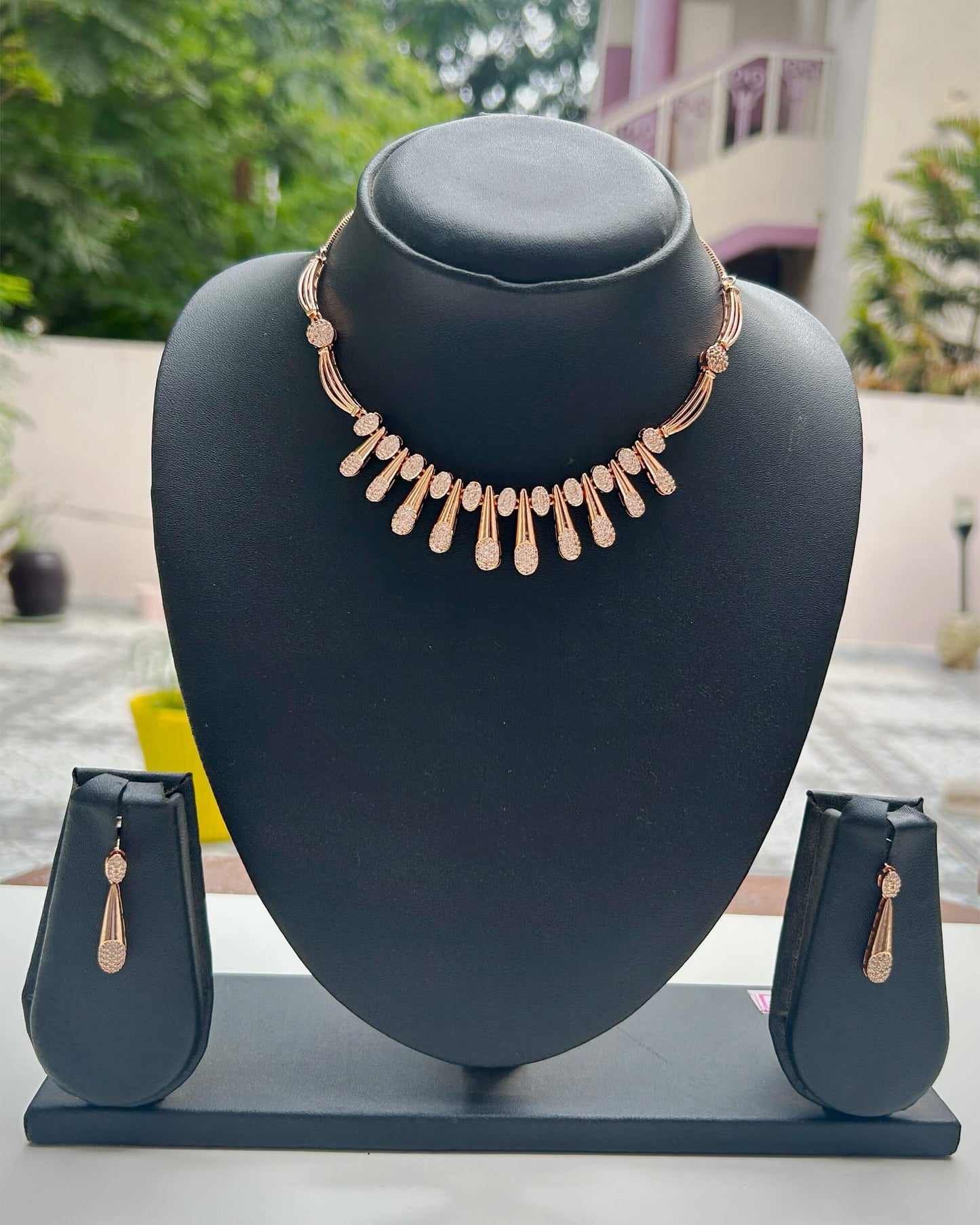 Aurora Drape Necklace Set