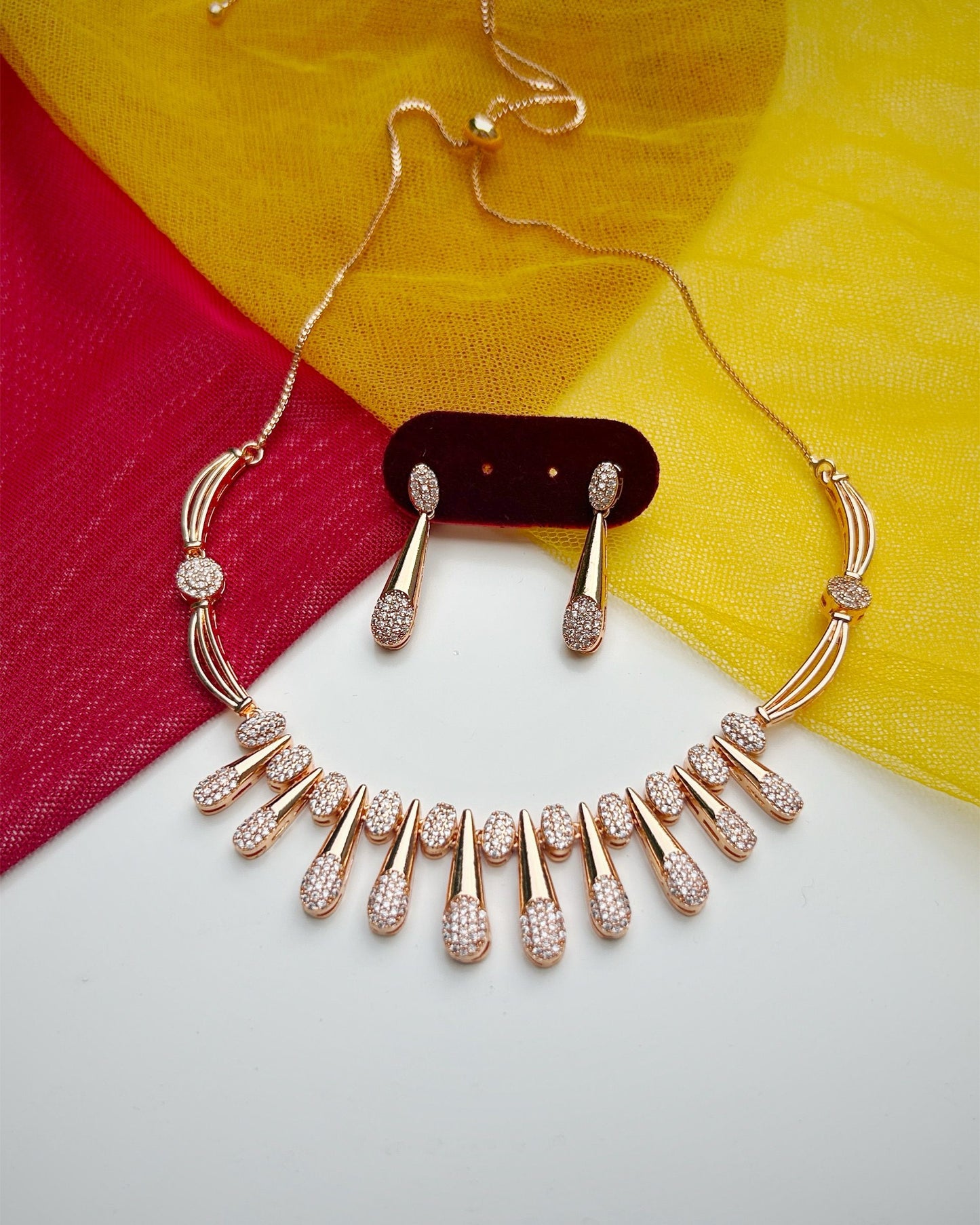 Aurora Drape Necklace Set
