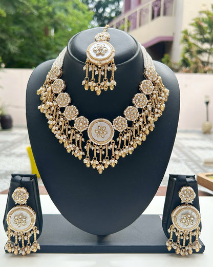 Meher Pearl Necklace Set