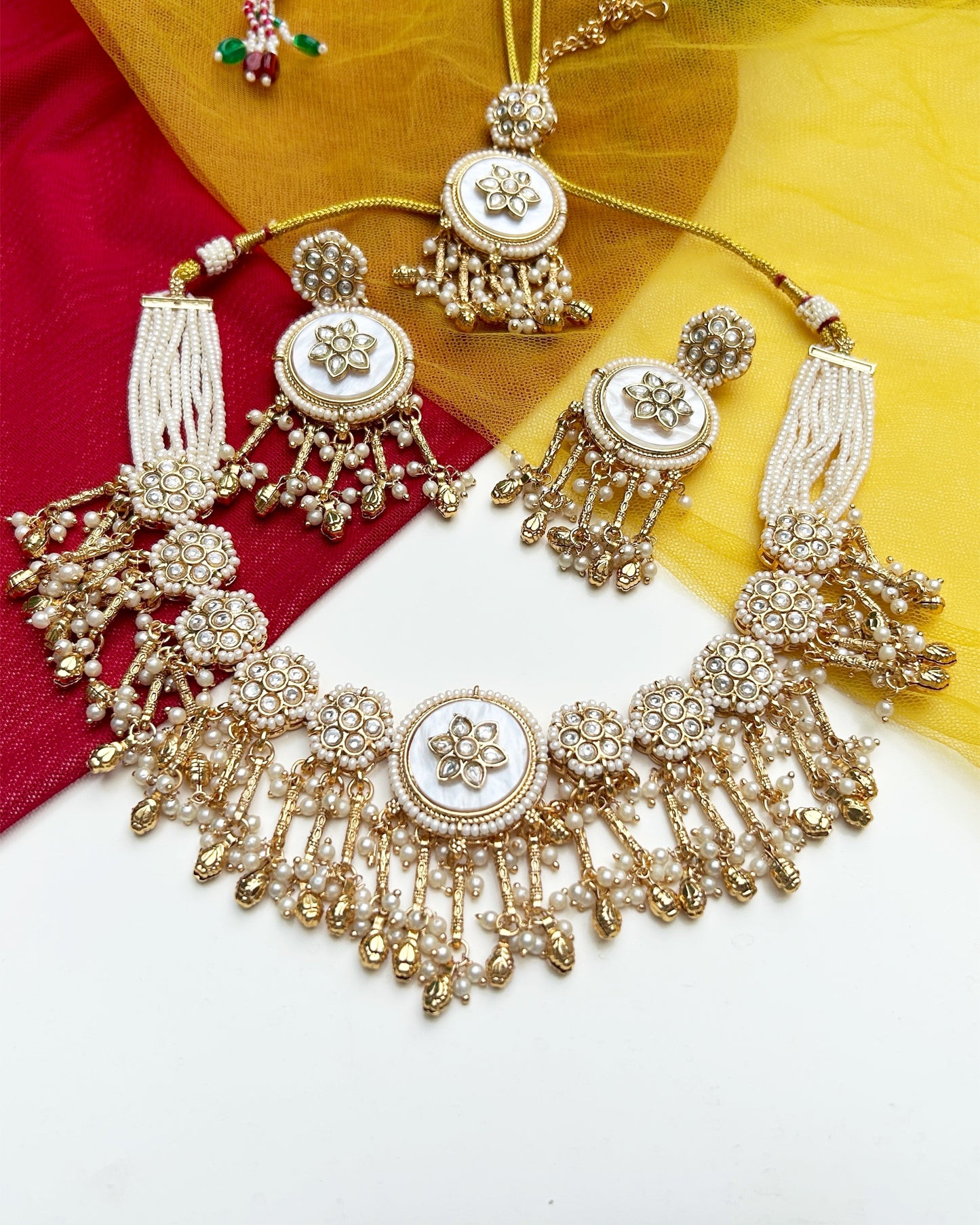 Meher Pearl Necklace Set
