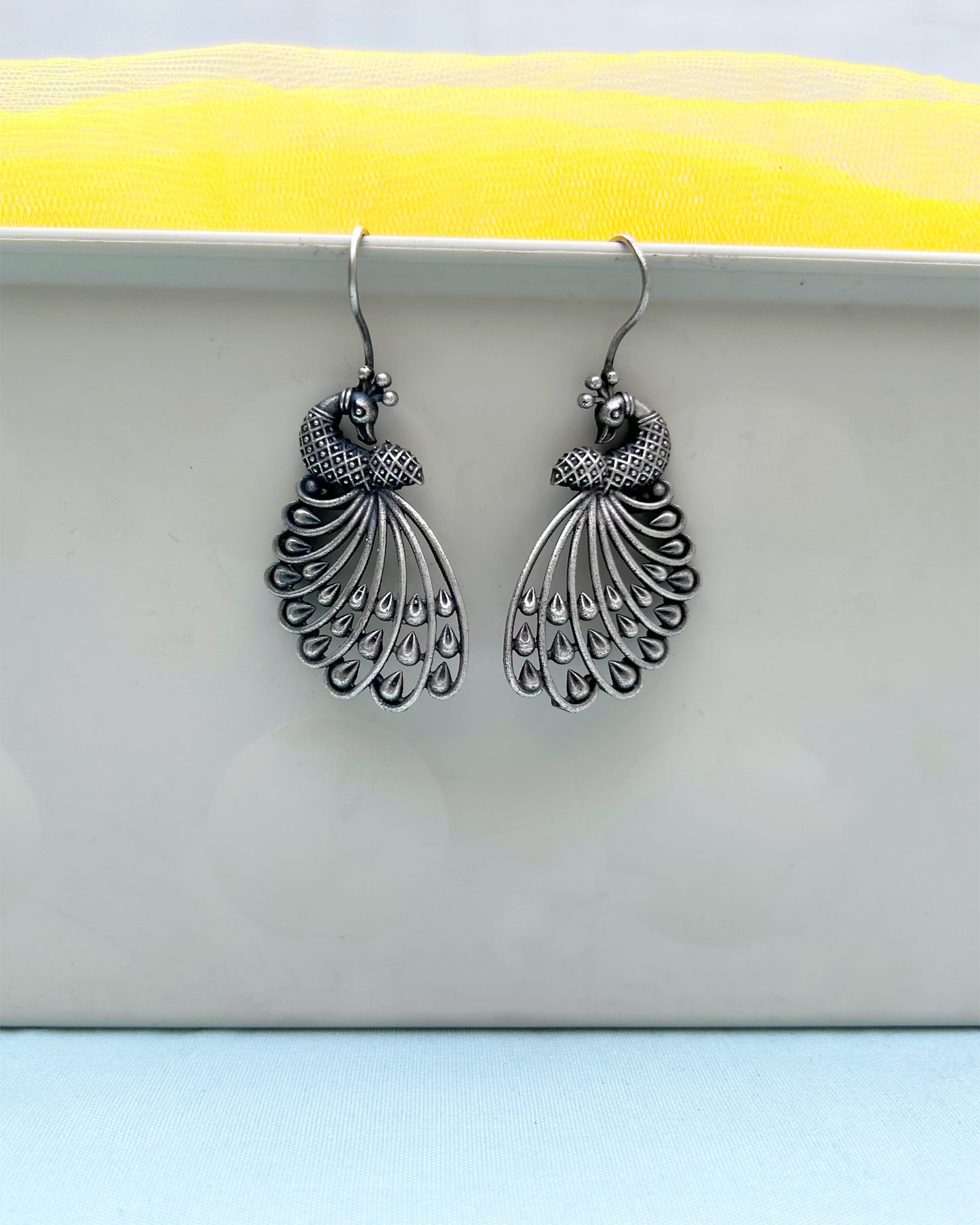 Peacock Antique Finish Dangler