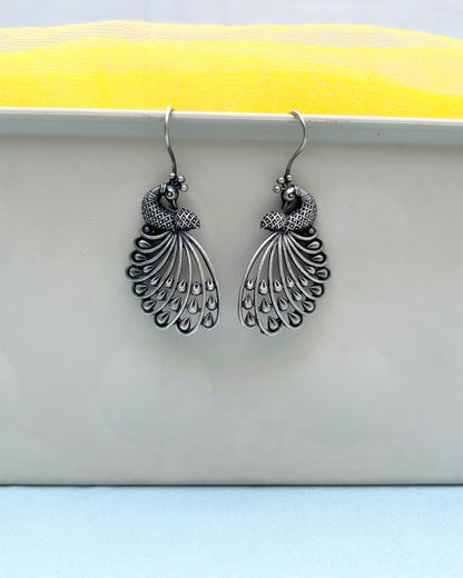 Peacock Antique Finish Dangler