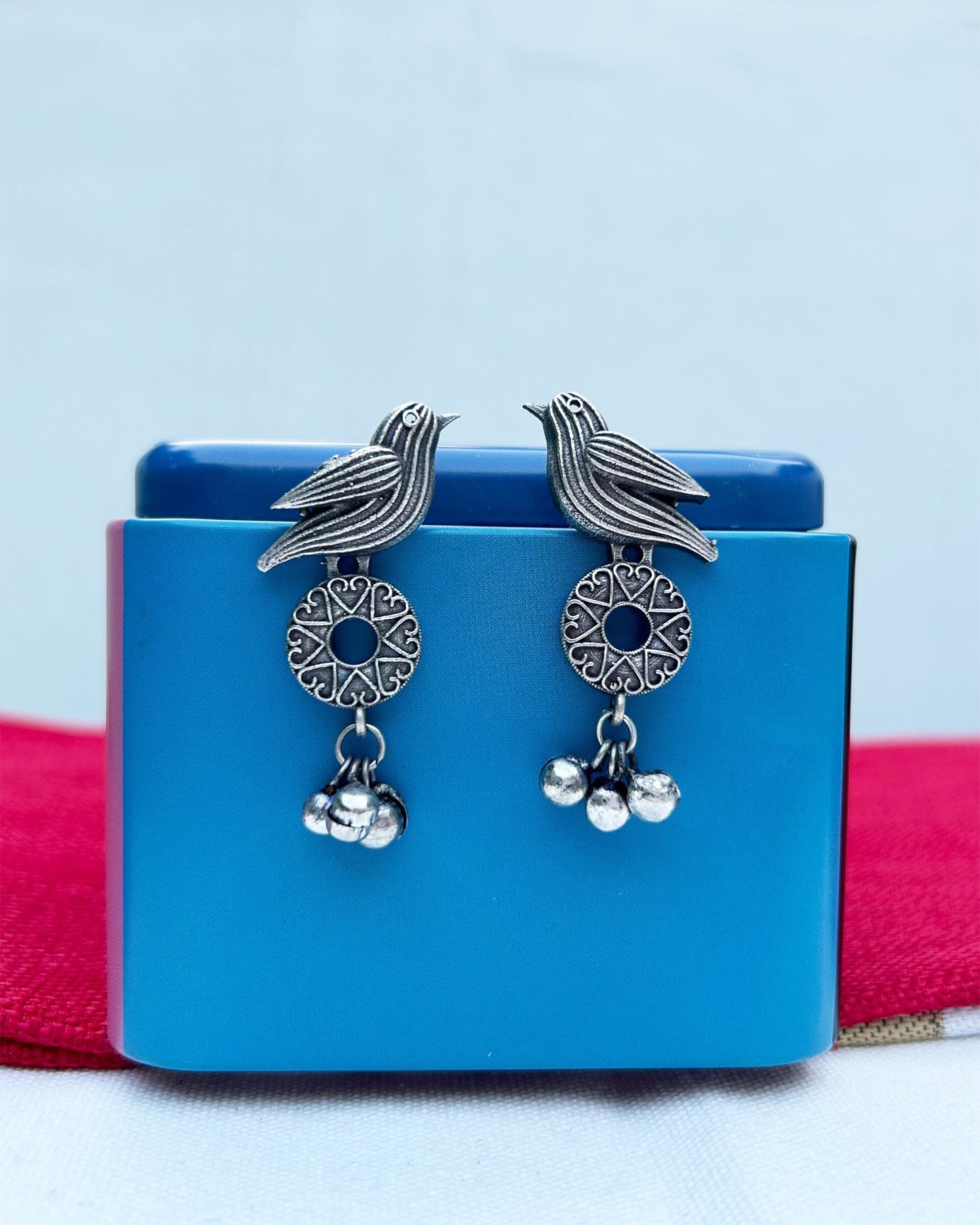 Parrot Ghungroo Studs