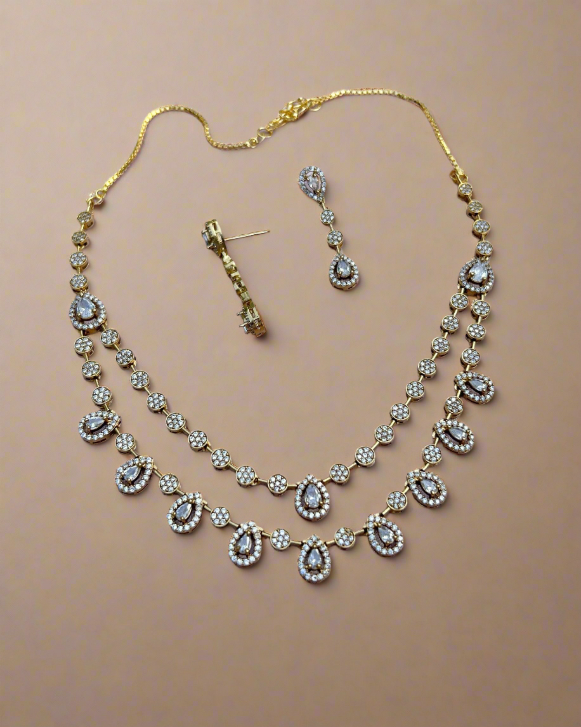 layered necklace