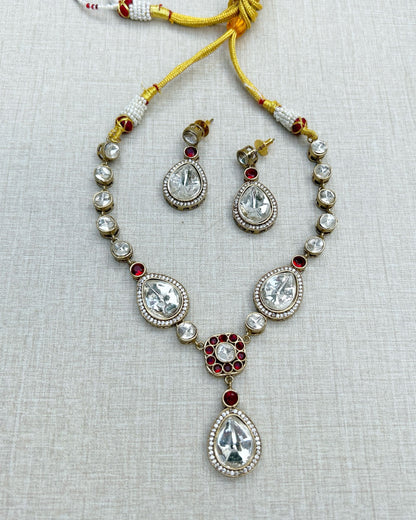 stone necklace set