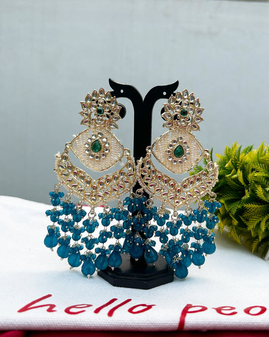 Teal Saba Earrings