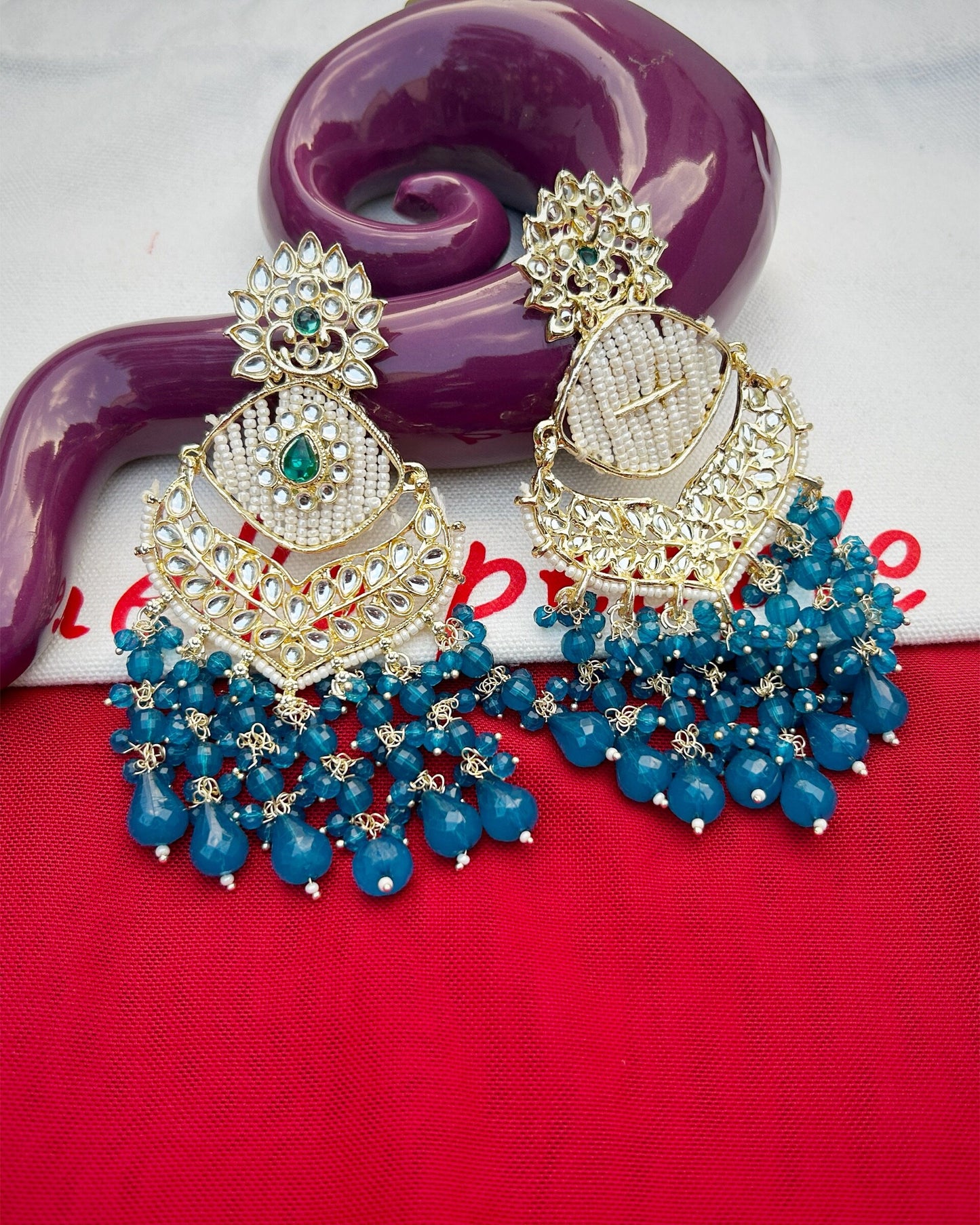 Teal Saba Earrings