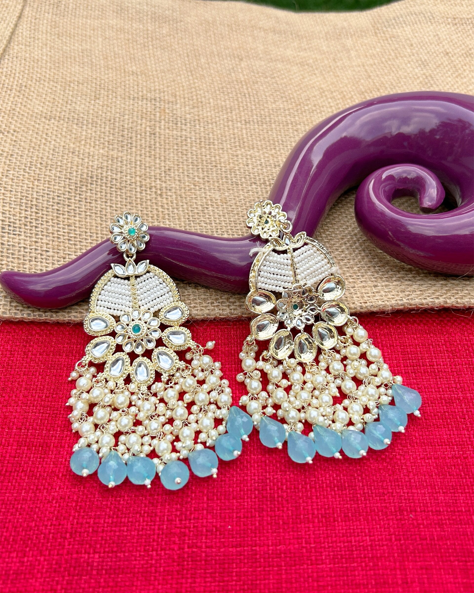 Turquoise Colour Earring