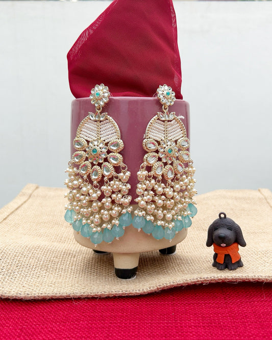 Turquoise Colour Earring