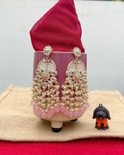 Pink Color Earrings