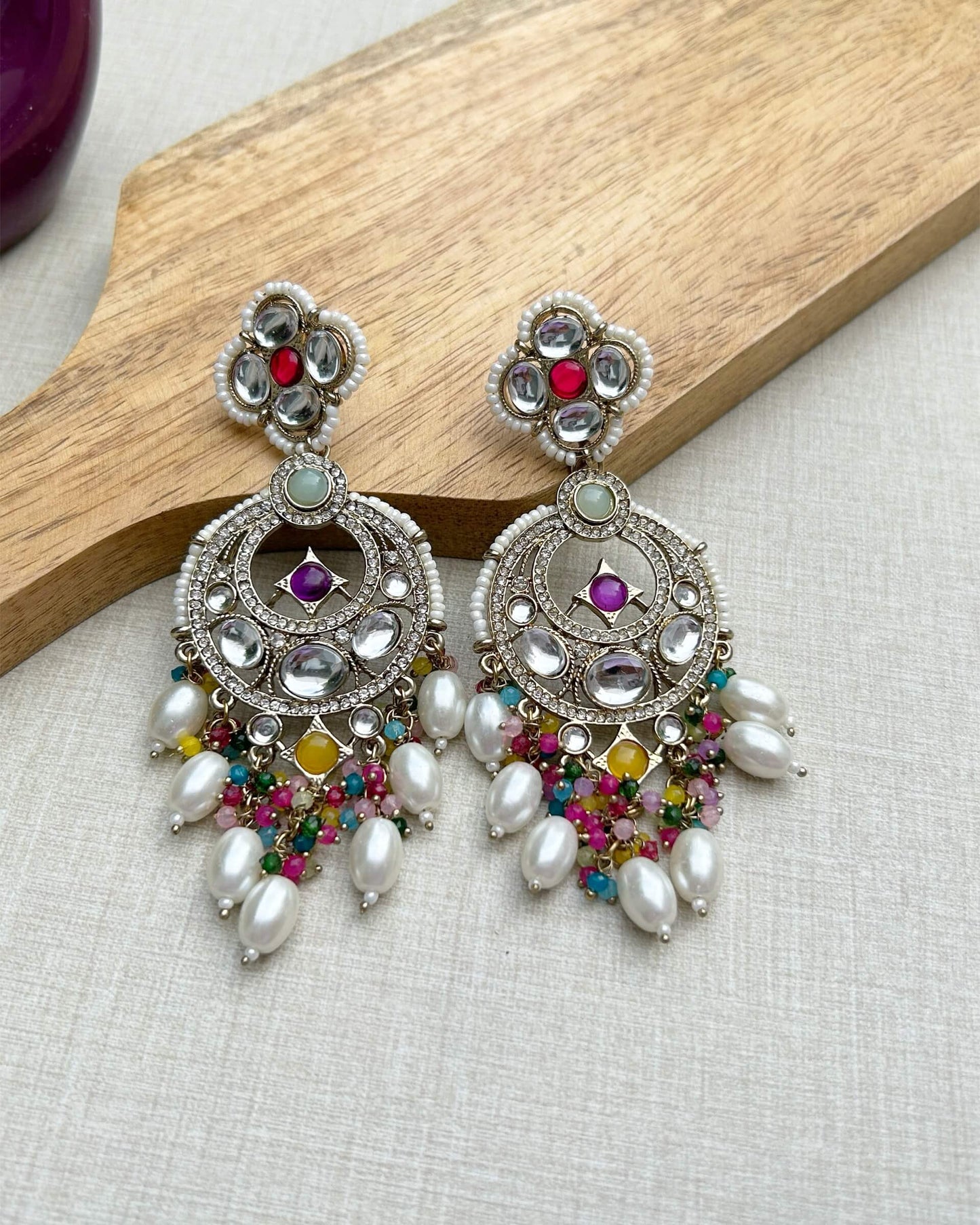 Multi Color Earrings