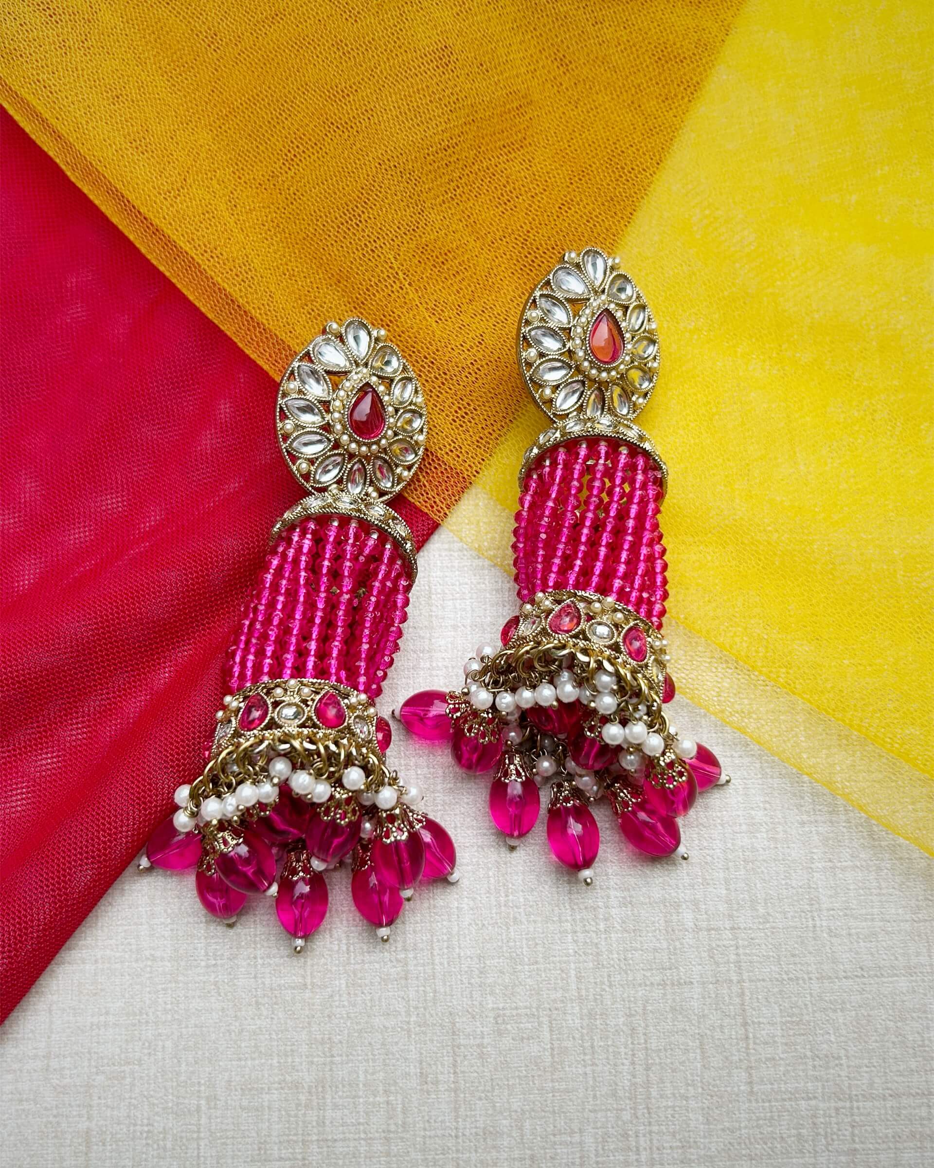 pearl jhumka
