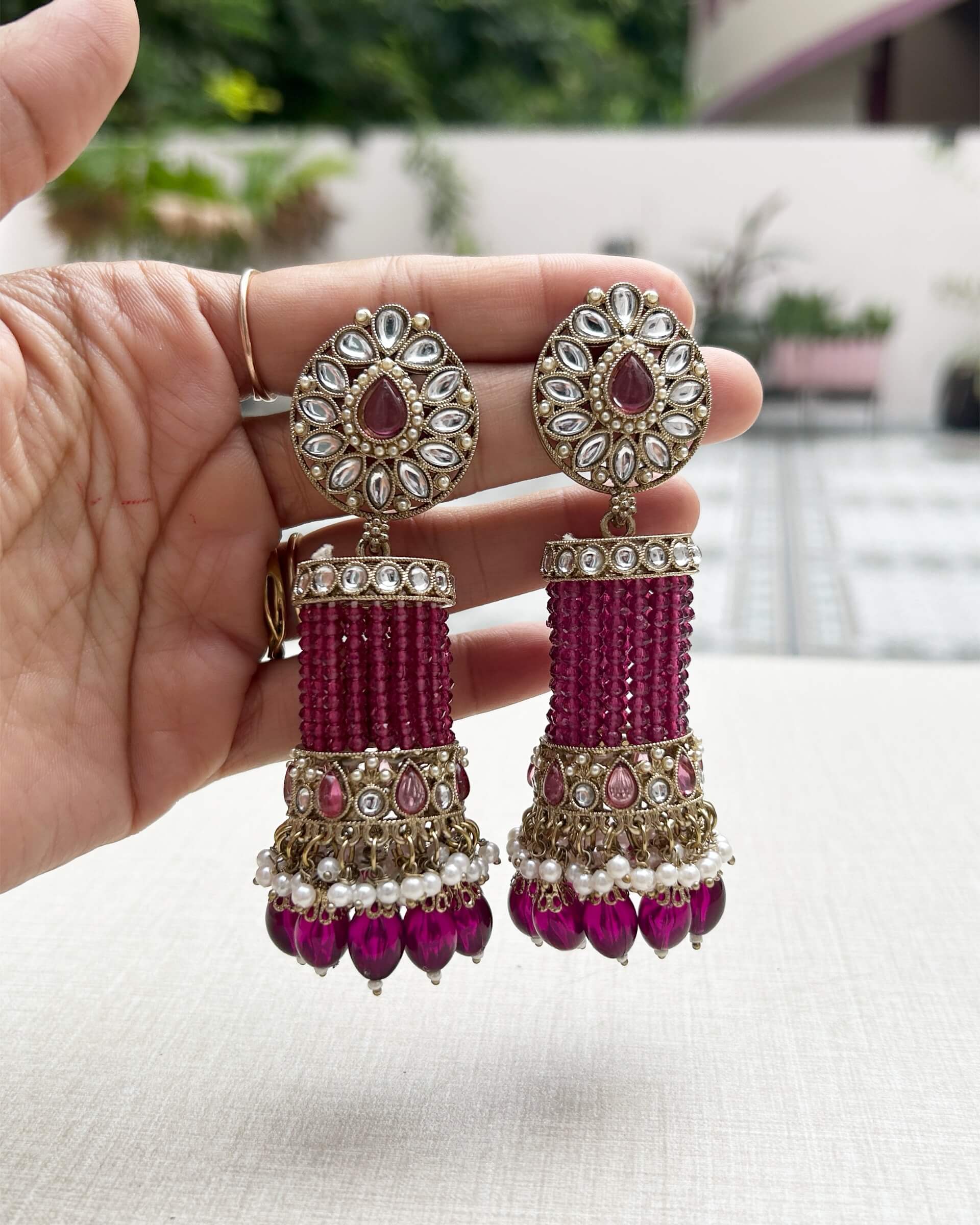 jhumkas for women