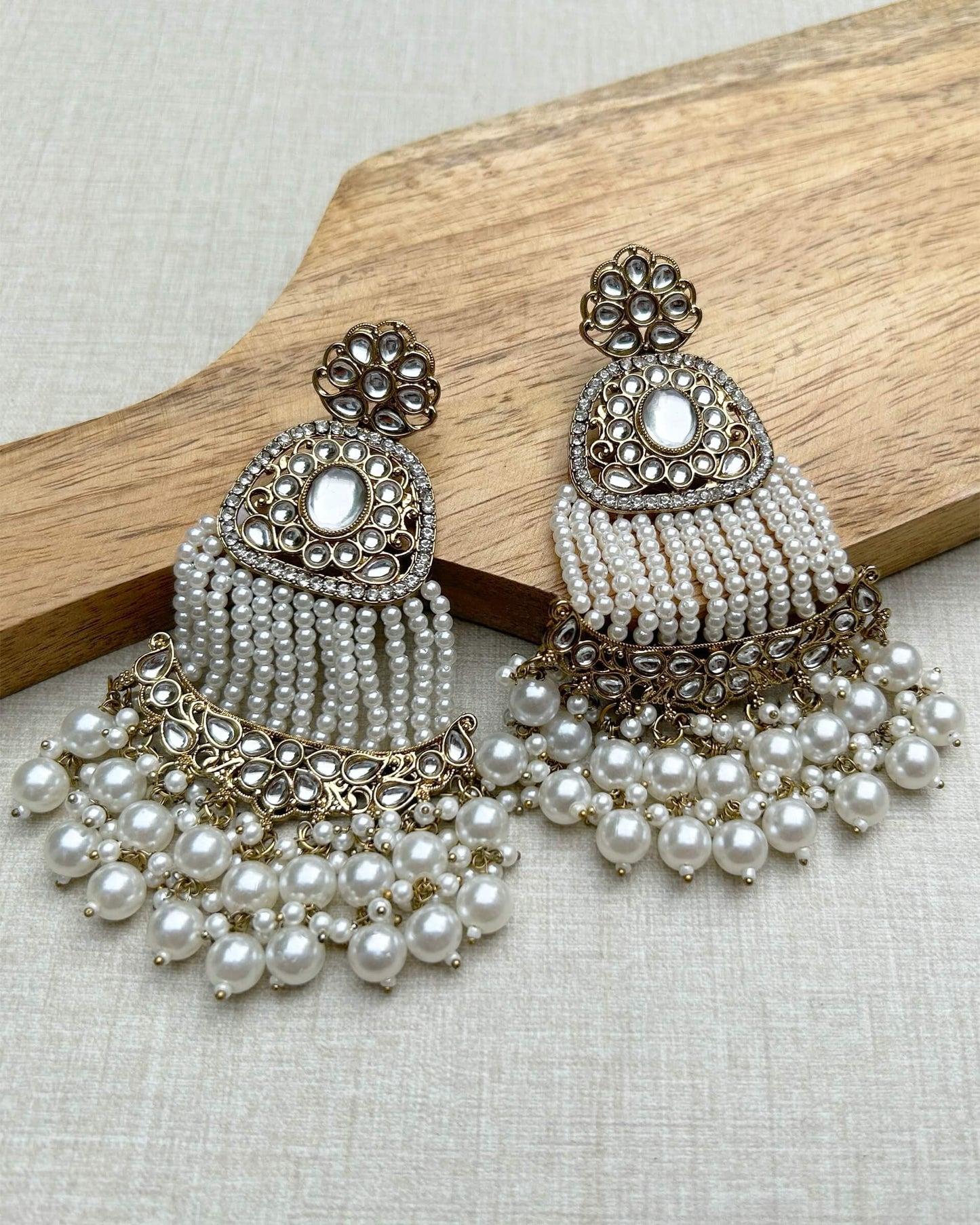 pearl earrings for women