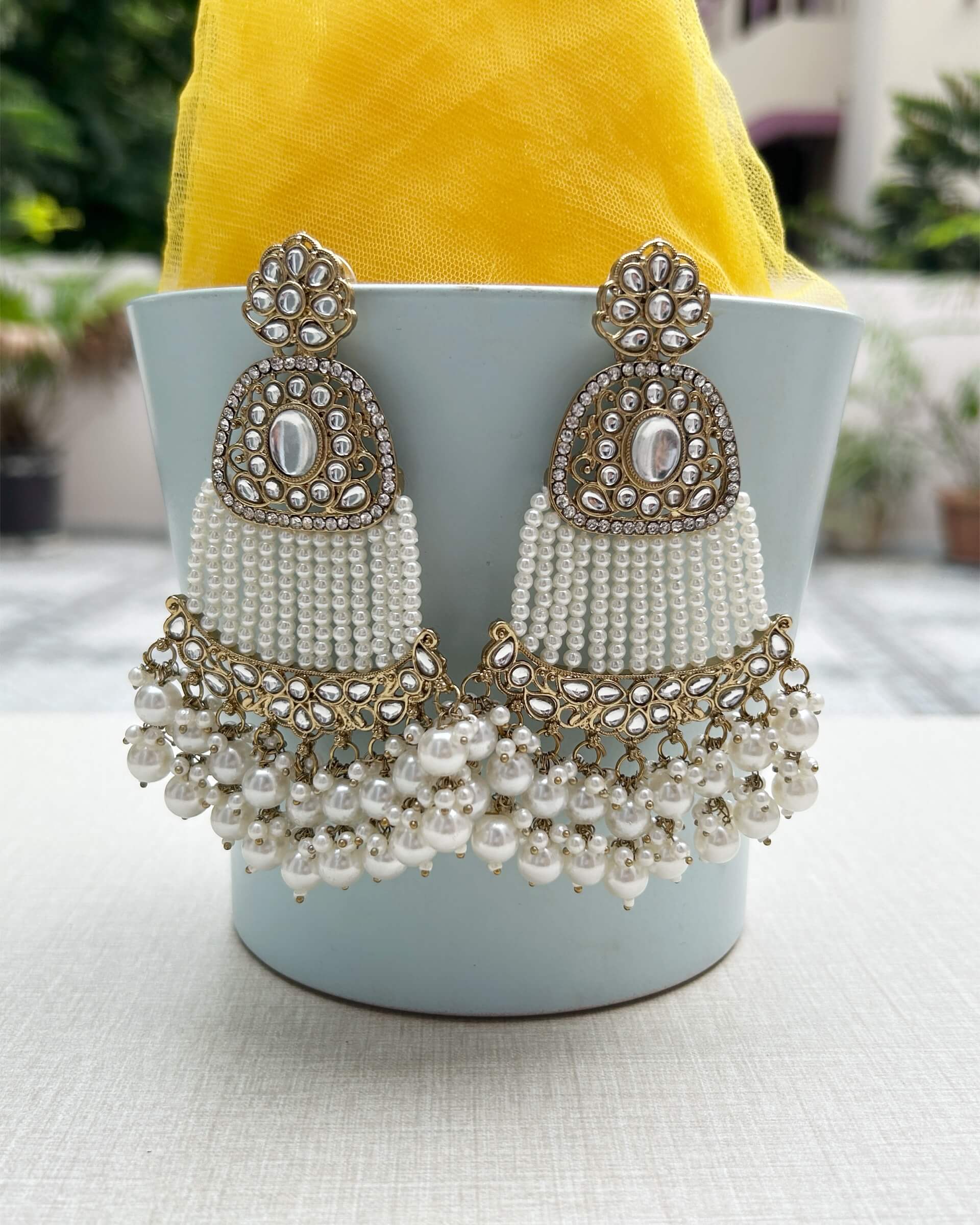 pearl earrings for women