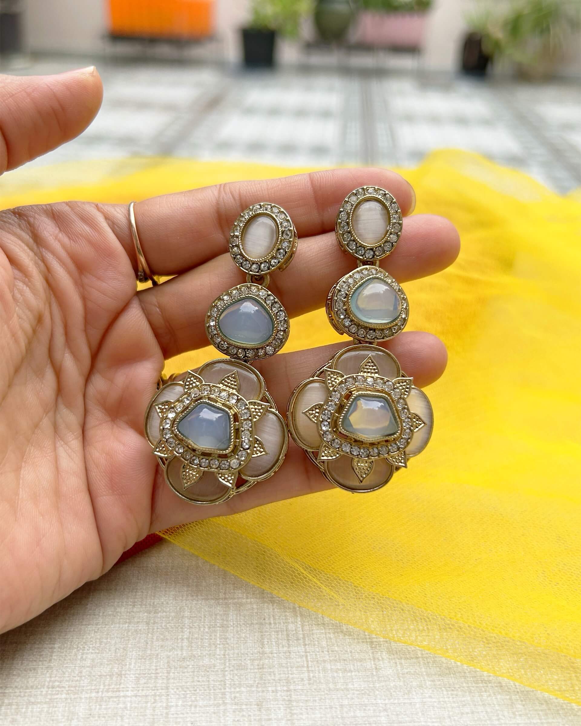 drop earrings women