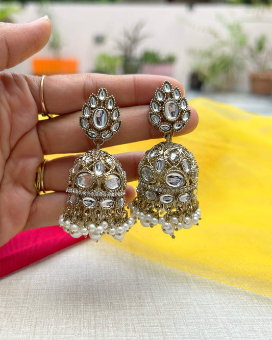Antic Gold Jhumka