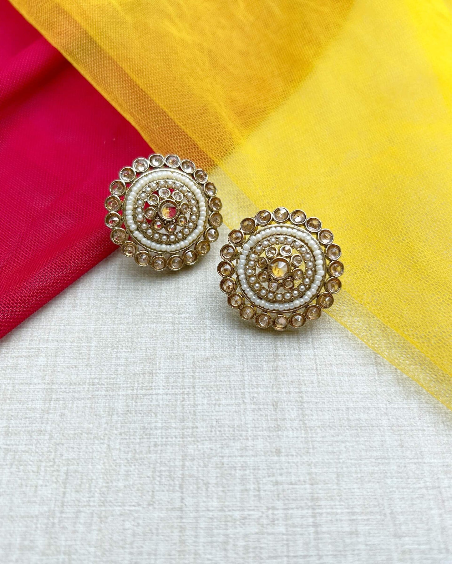 Ad Stud Earrings