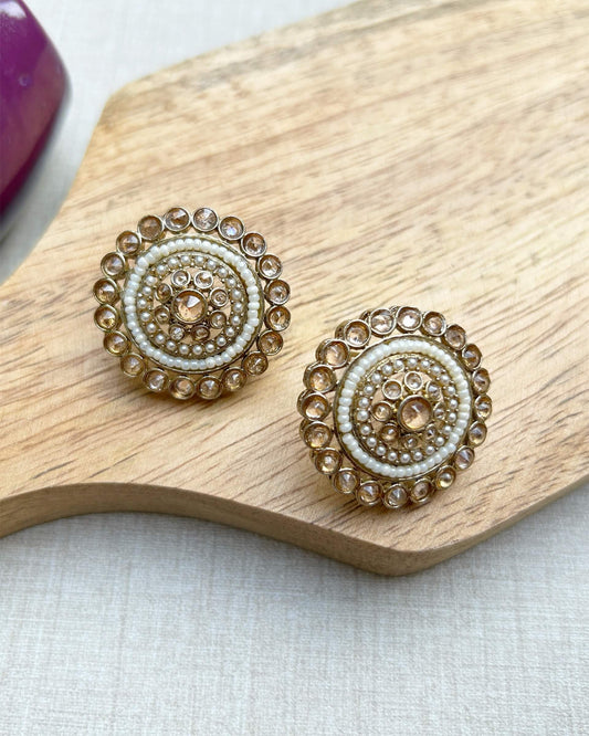 Ad Stud Earrings