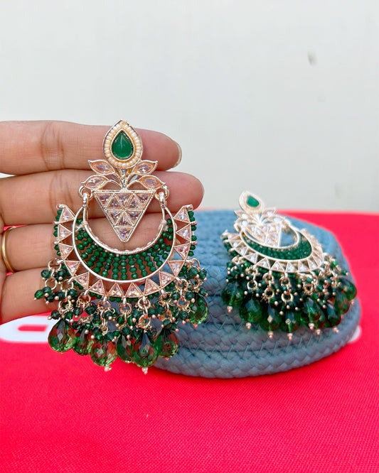 Antique chandbali earrings